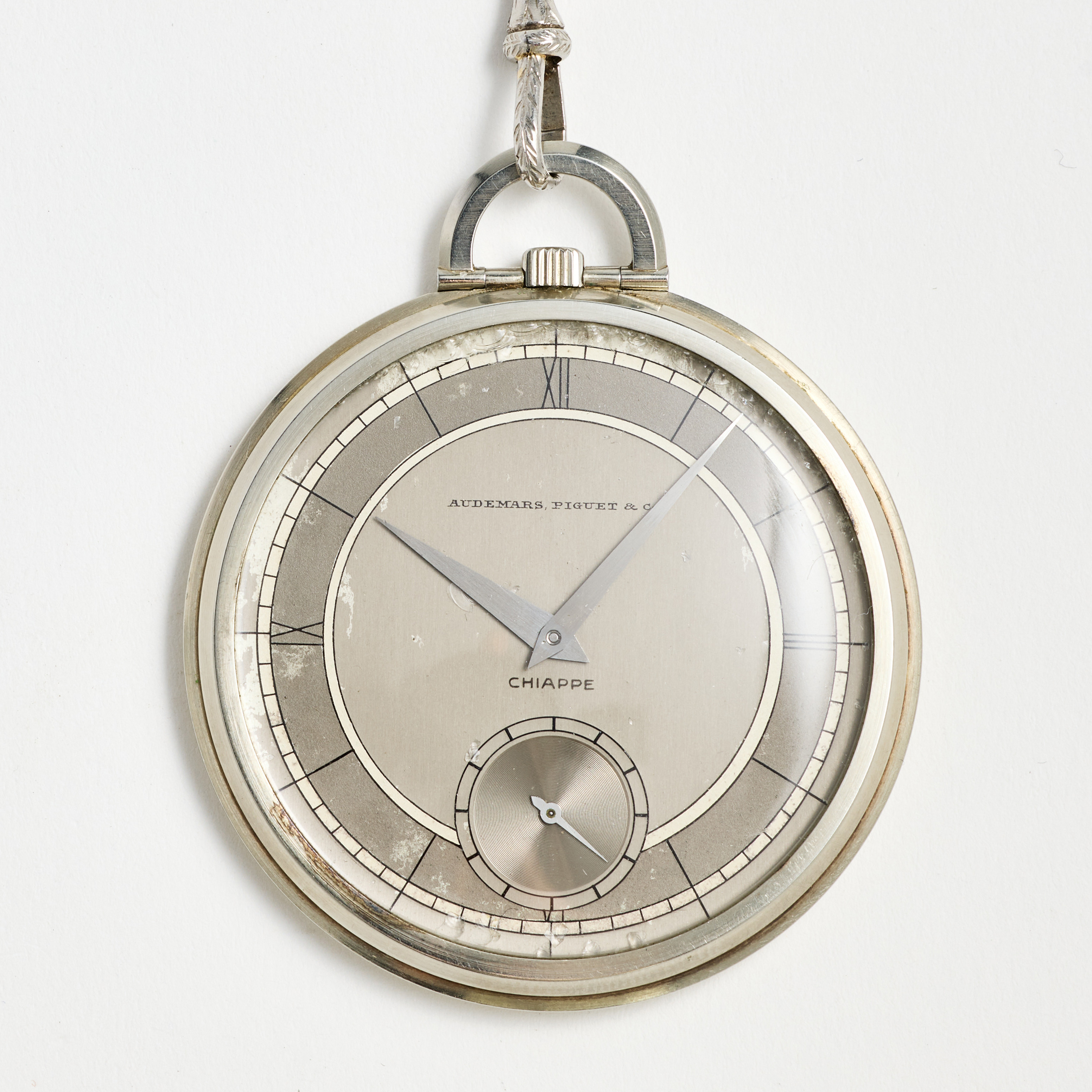 AUDEMARS PIGUET & Co, Chiappe, frackur, 43 mm, 18K vitguld, ca 1935.