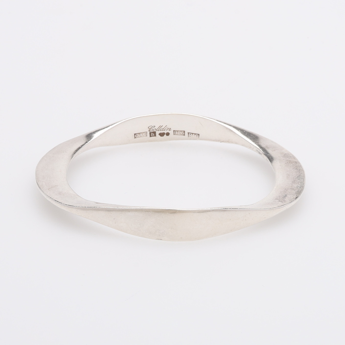 ARMRING, STERLINGSILVER, CARL-AXEL CLLDIN, OSBY 1991.
