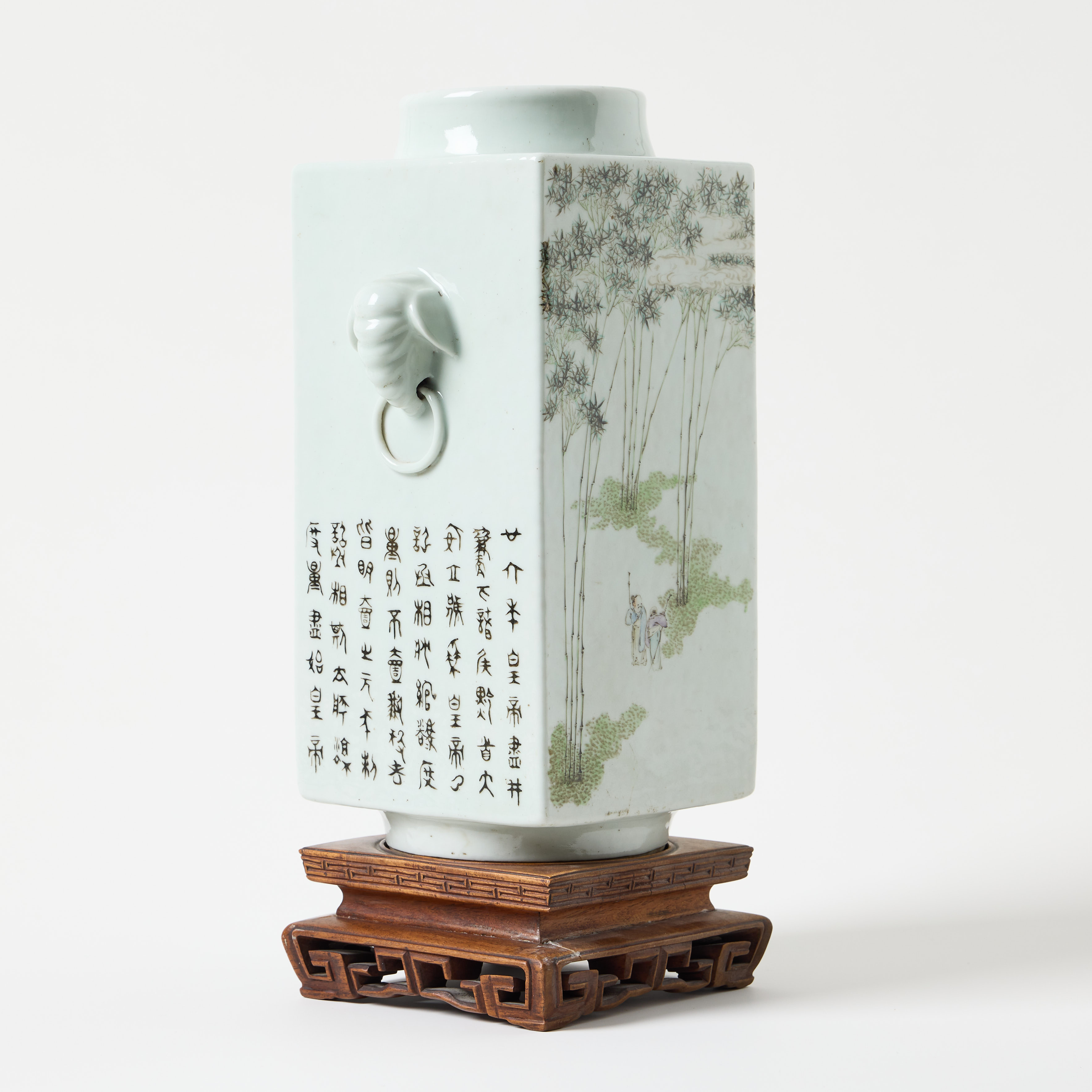 A Chinese Qianjiang Vase, Cong.