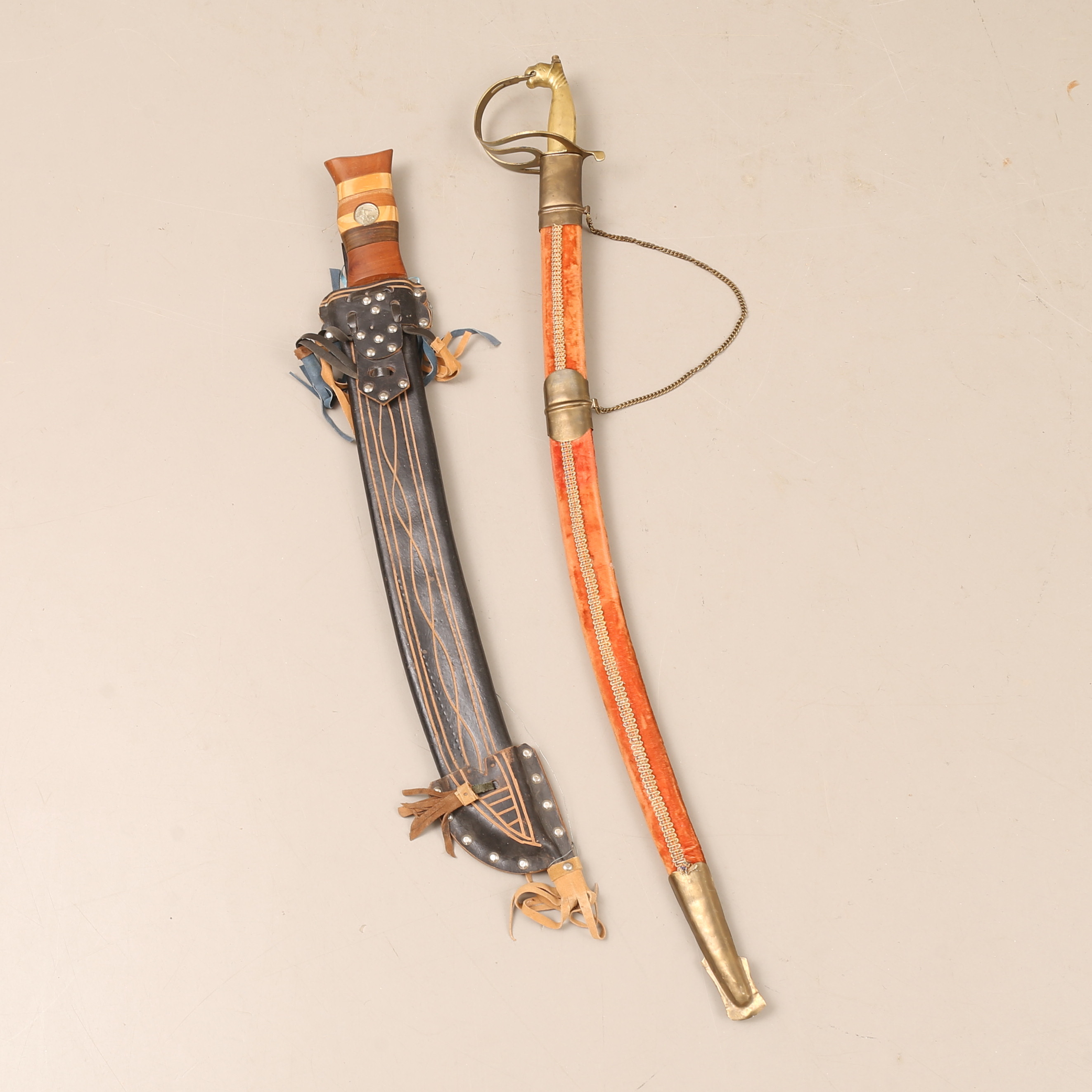 SVÄRD. MACHETE, Indien, 1900-tal.