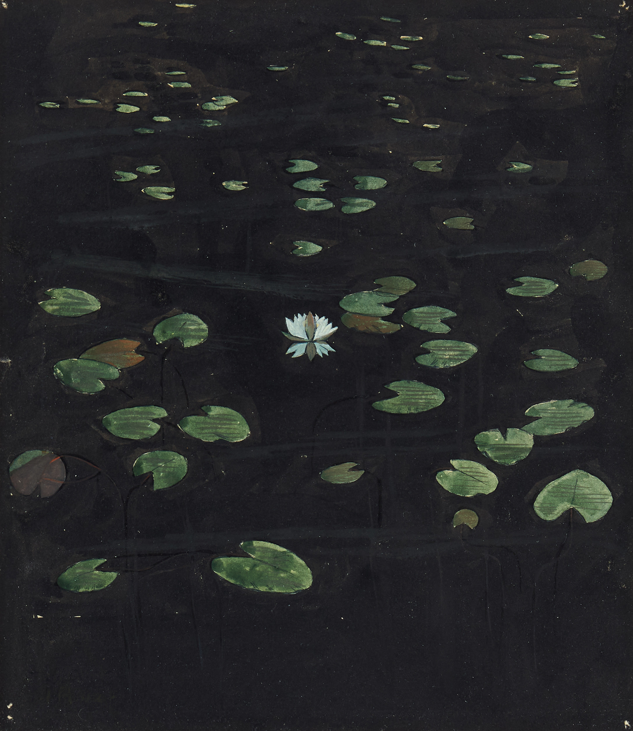 IVAR AROSENIUS. "Näckrosor".