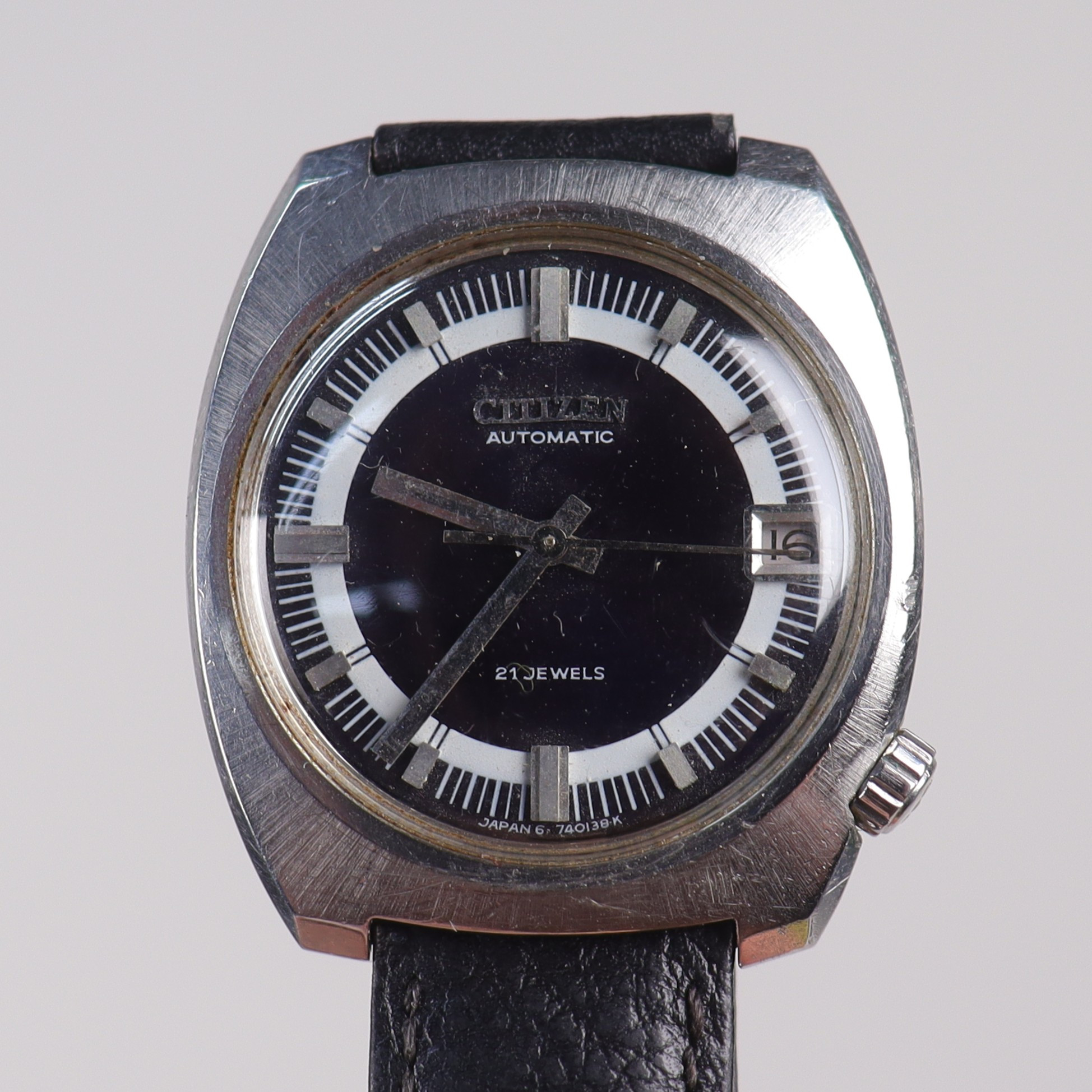ARMBANDSUR, Citizen Automatic, 21 jewels, Japan, ca 1970.