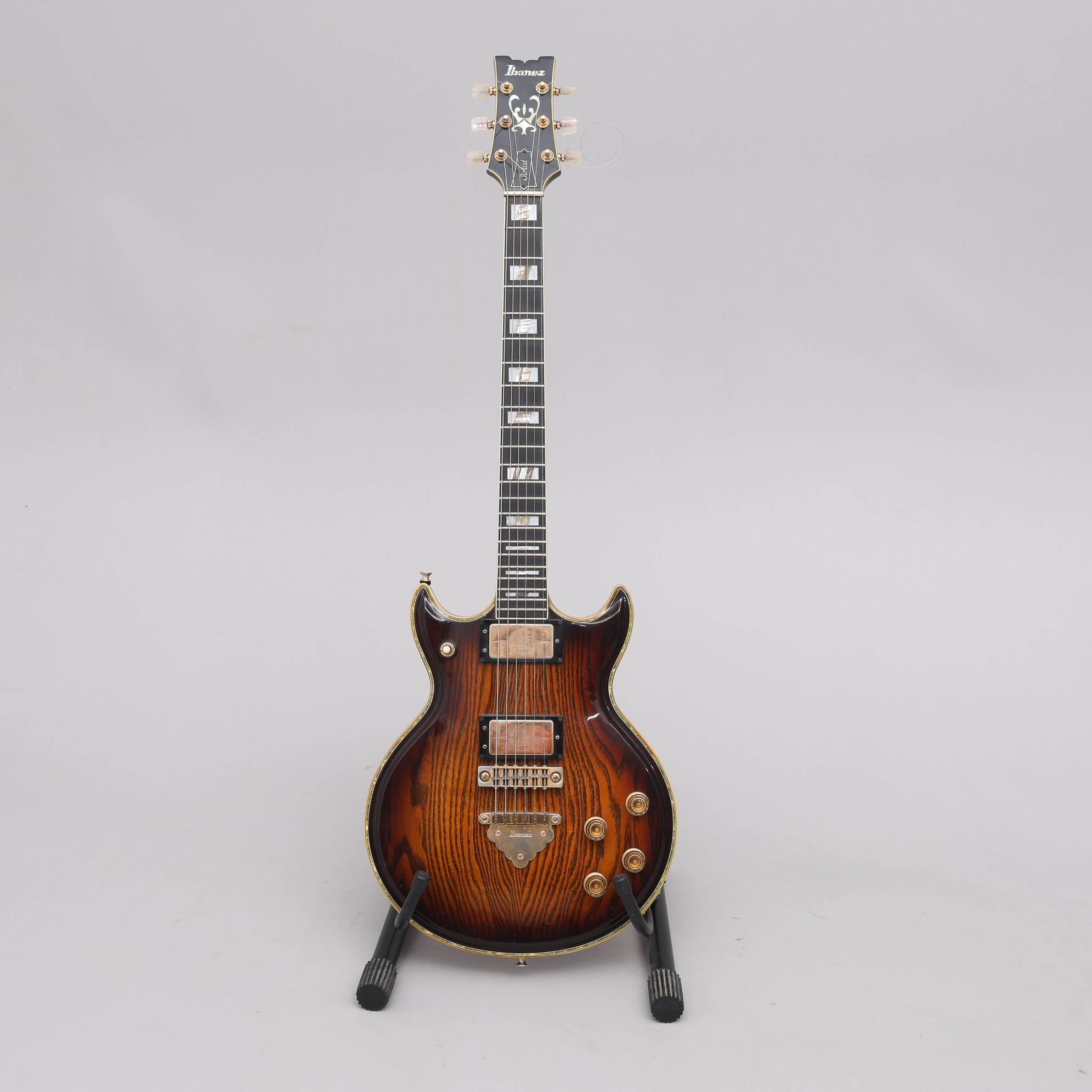 ELGITARR, IBANEZ, ARTIST 2617, BROWN SUNBURST, JAPAN, 1978.