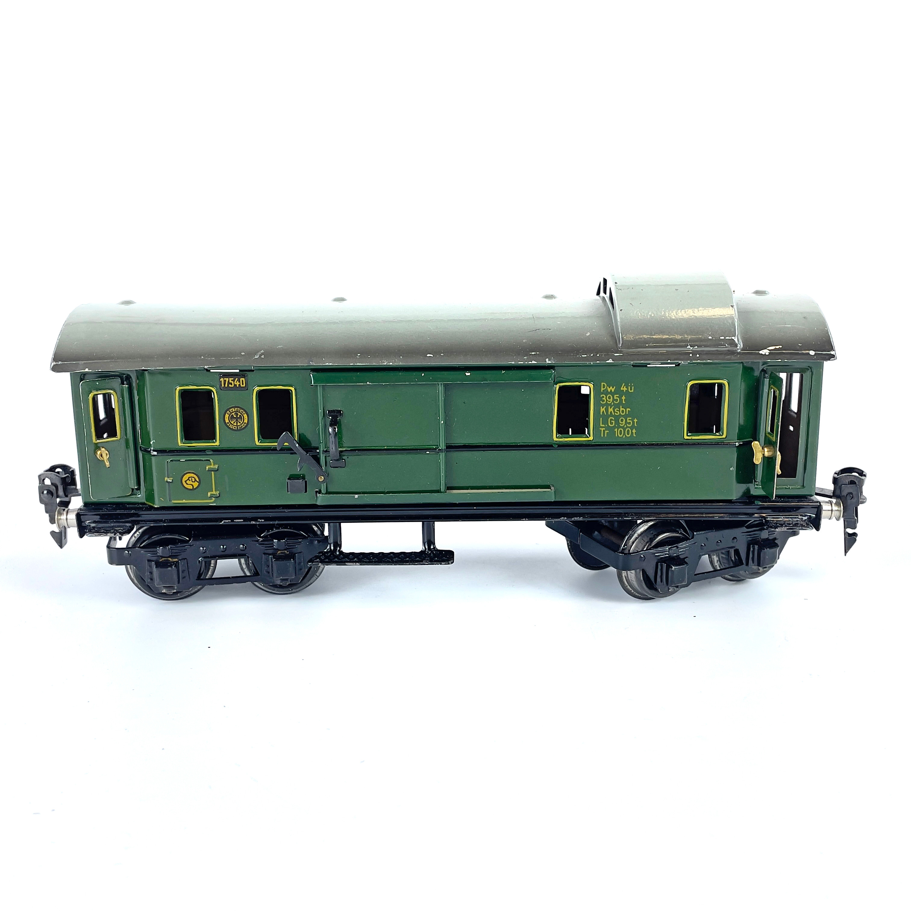 MÄRKLIN, godsvagn, 1754, i plåt, spår O.