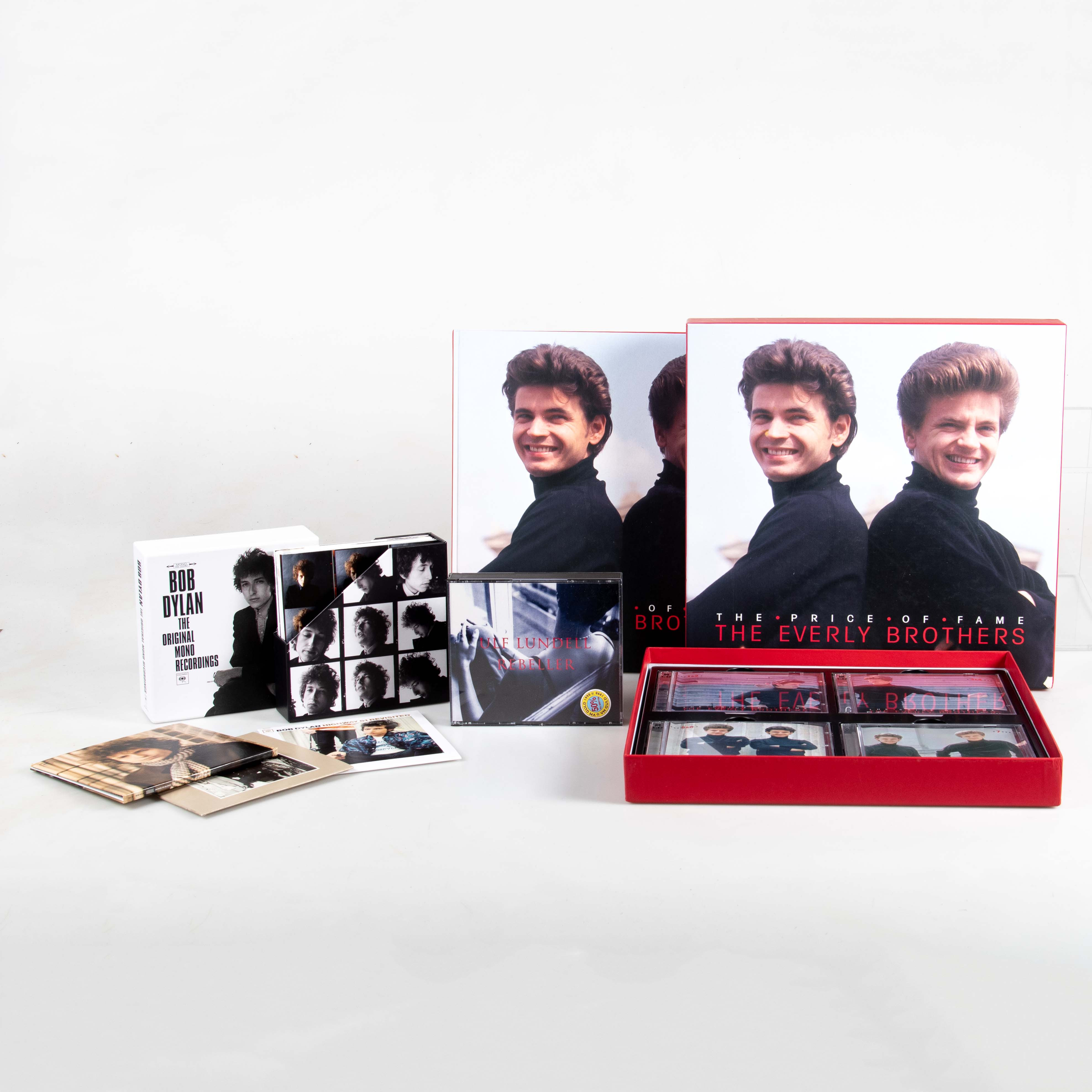 THE EVERLY BROTHERS, BOB DYLAN "mono 360 sound", ULF LUNDELL "rebeller".