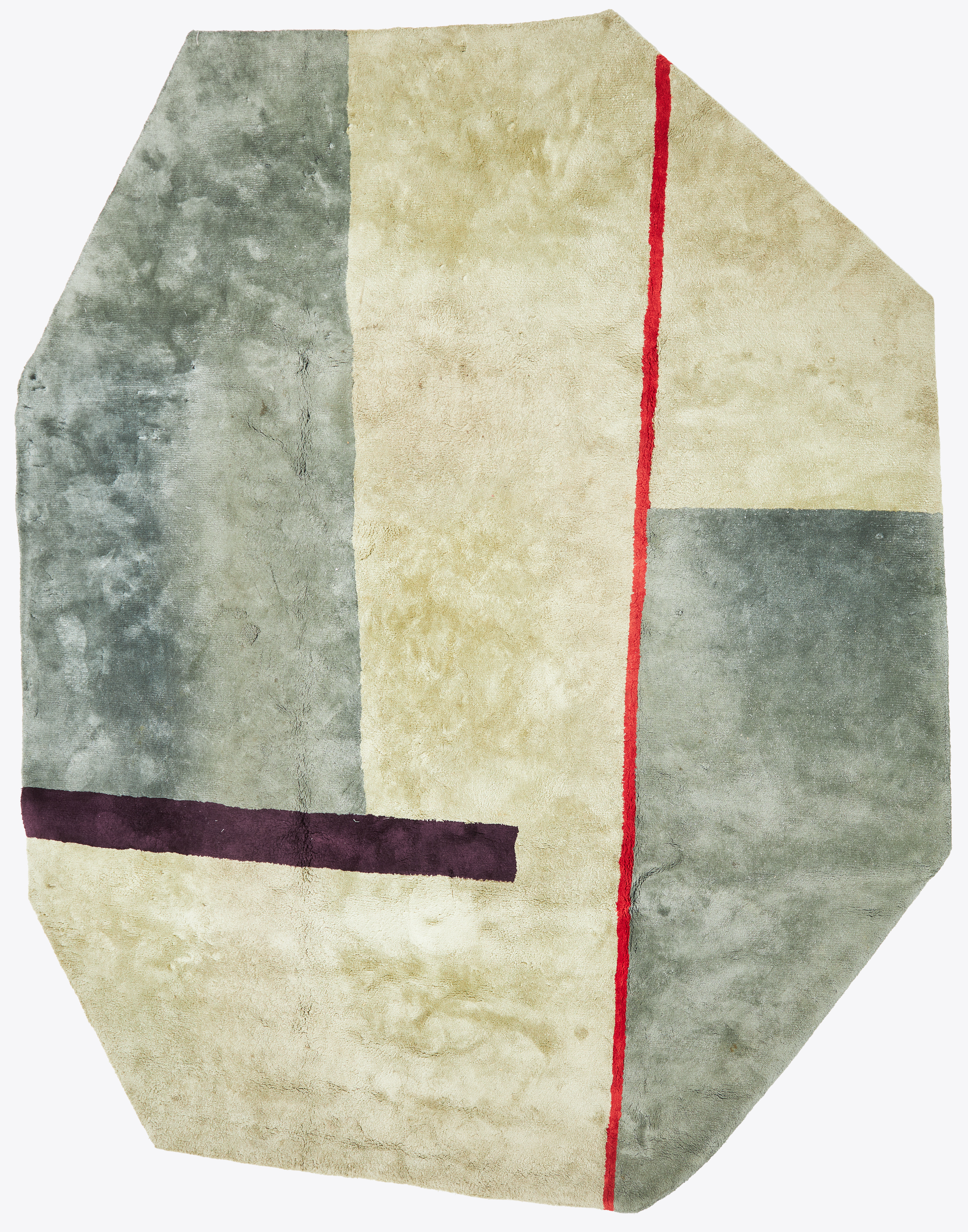 MATTA. "Astro", Ogeborg Design Collection, handtuftad matta, tencel, ca 360x300 cm.