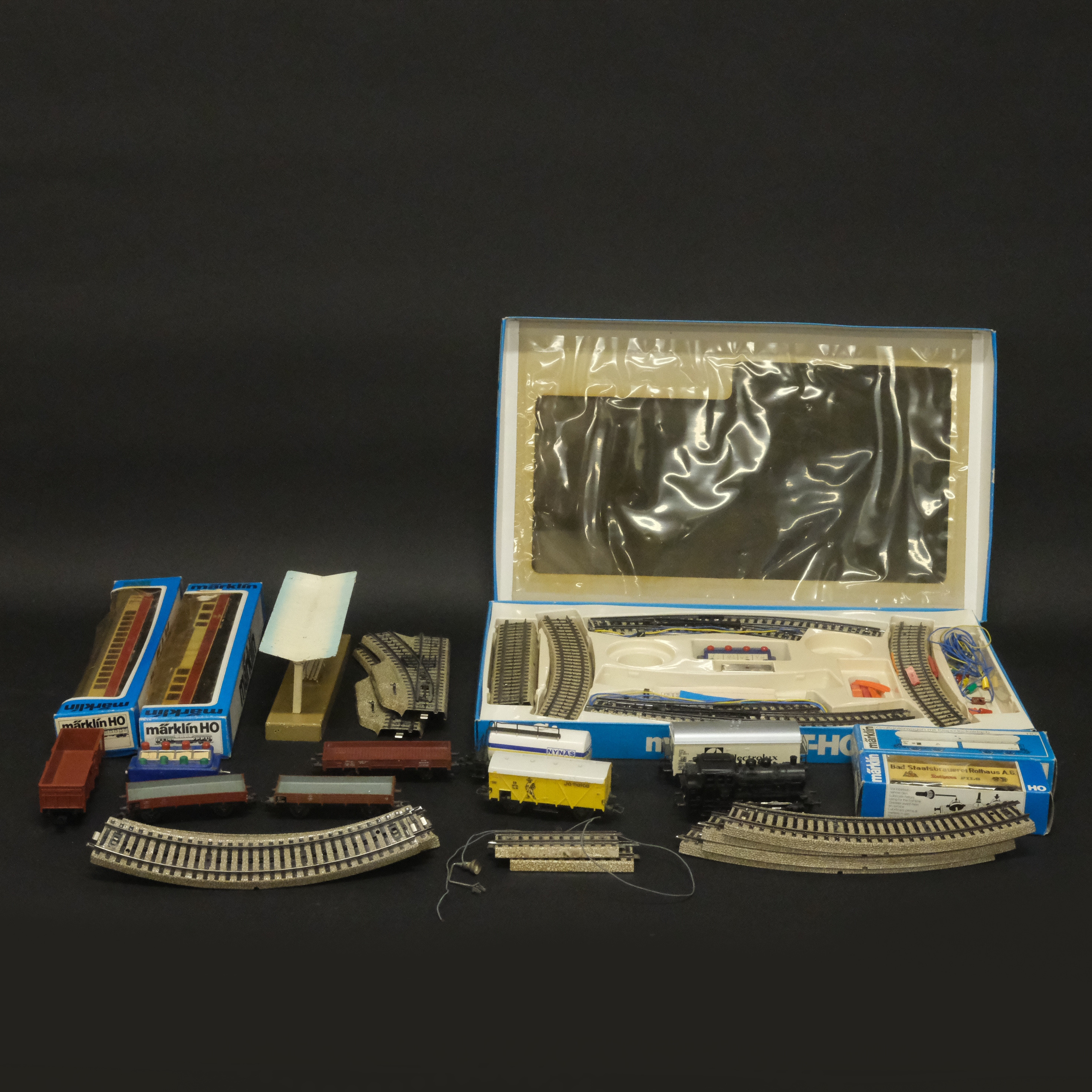 MÄRKLIN, PARTI VAGNAR, LOK, RÄLS MM.