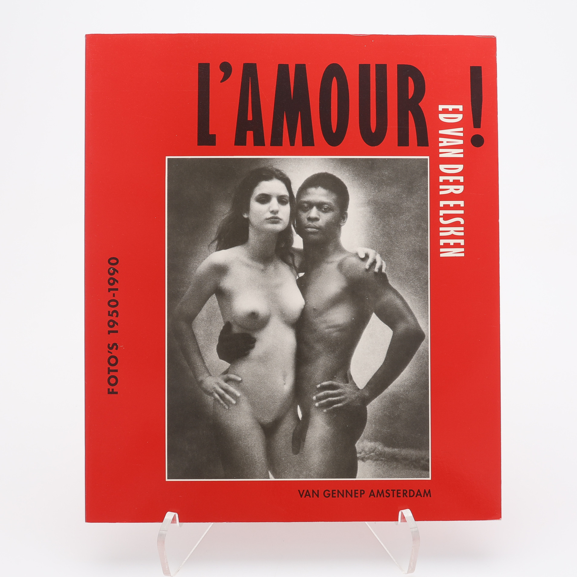 FOTO. DEN HOLLÄNDSKE FOTOGRAFEN ED VAN DER ELSKEN'S L'AMOUR I F'ÖRSTA UPPLAGAN 1995 MED 140 EROTISKA FOTOGRAFIER.