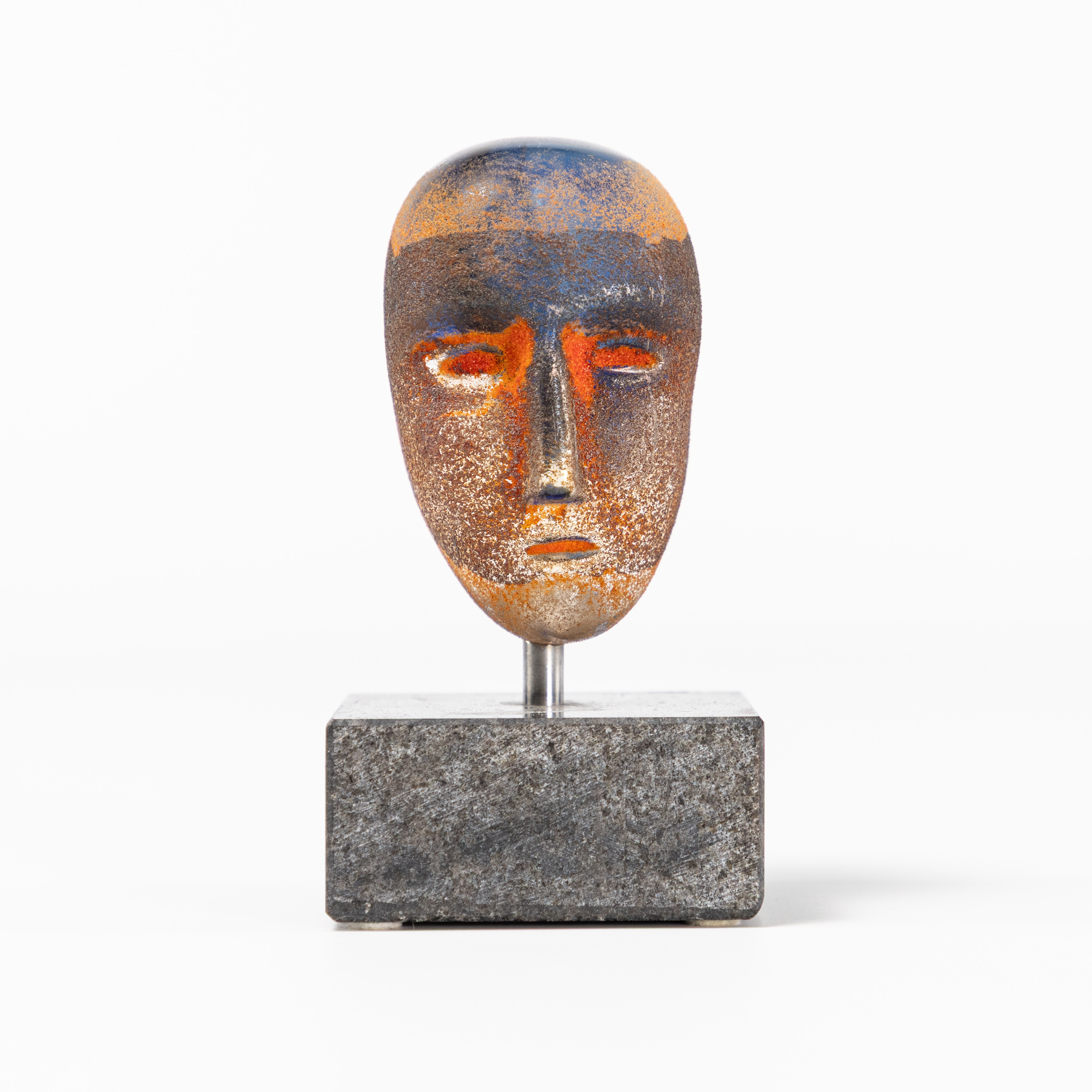 BERTIL VALLIEN. Skulptur, "Brains", Kosta Boda.