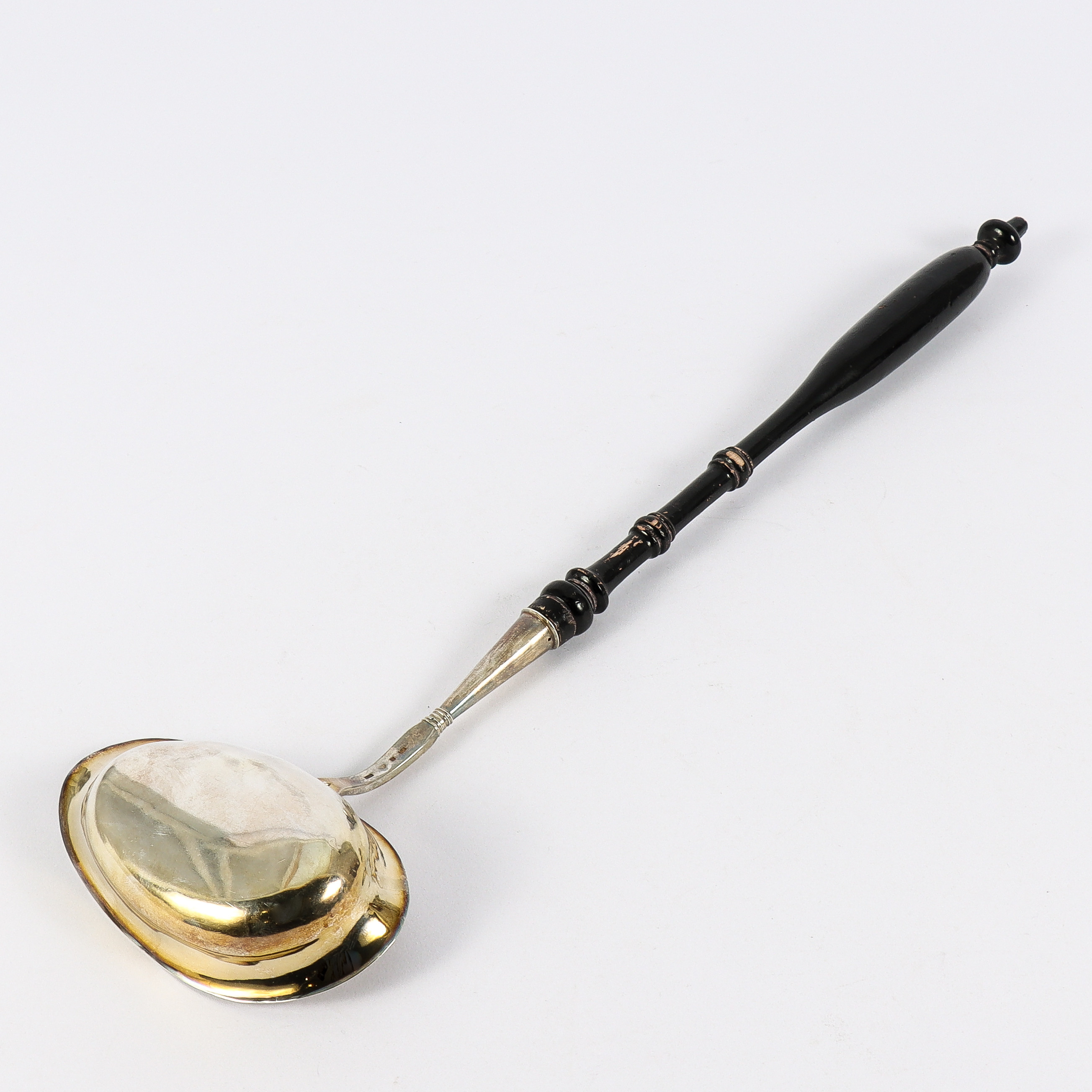 SOPPSLEV silver med trähandtag, CAS, 1868.