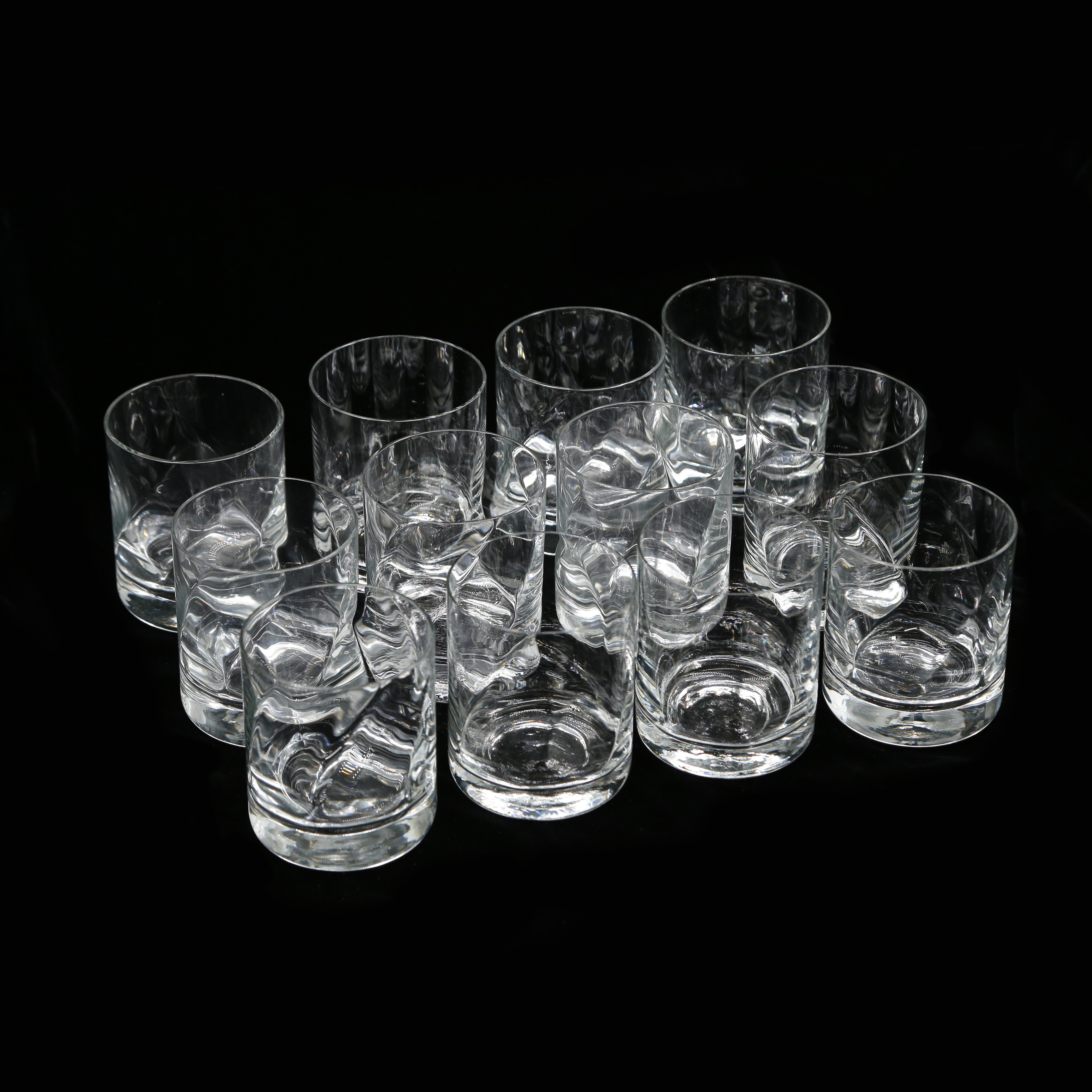BERTIL VALLIEN. WHISKEYGLAS "CHATEAU", 12 DELAR, KOSTA BODA.