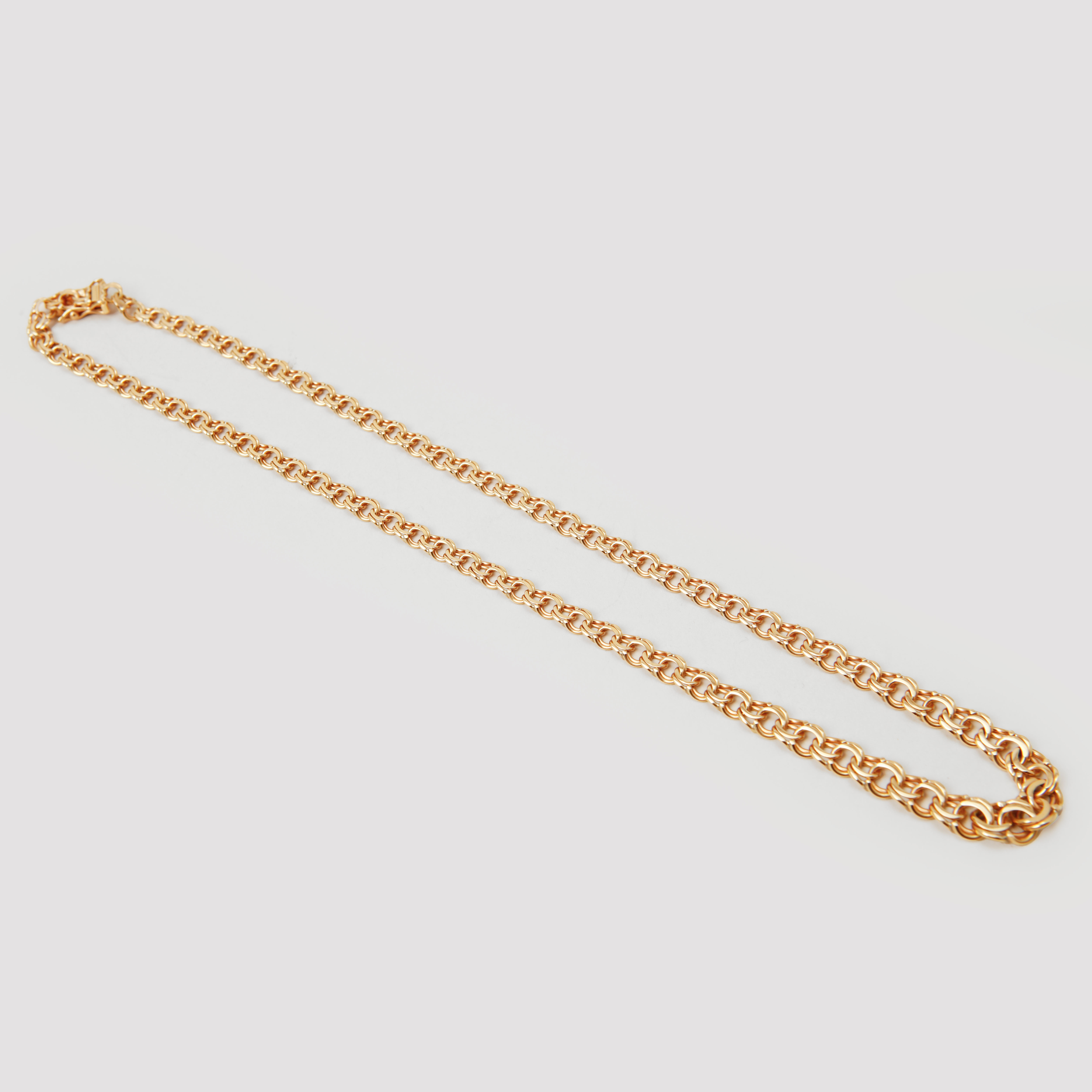 COLLIER, 18k guld, Stockholm 1989. Vikt ca 19,5 g.