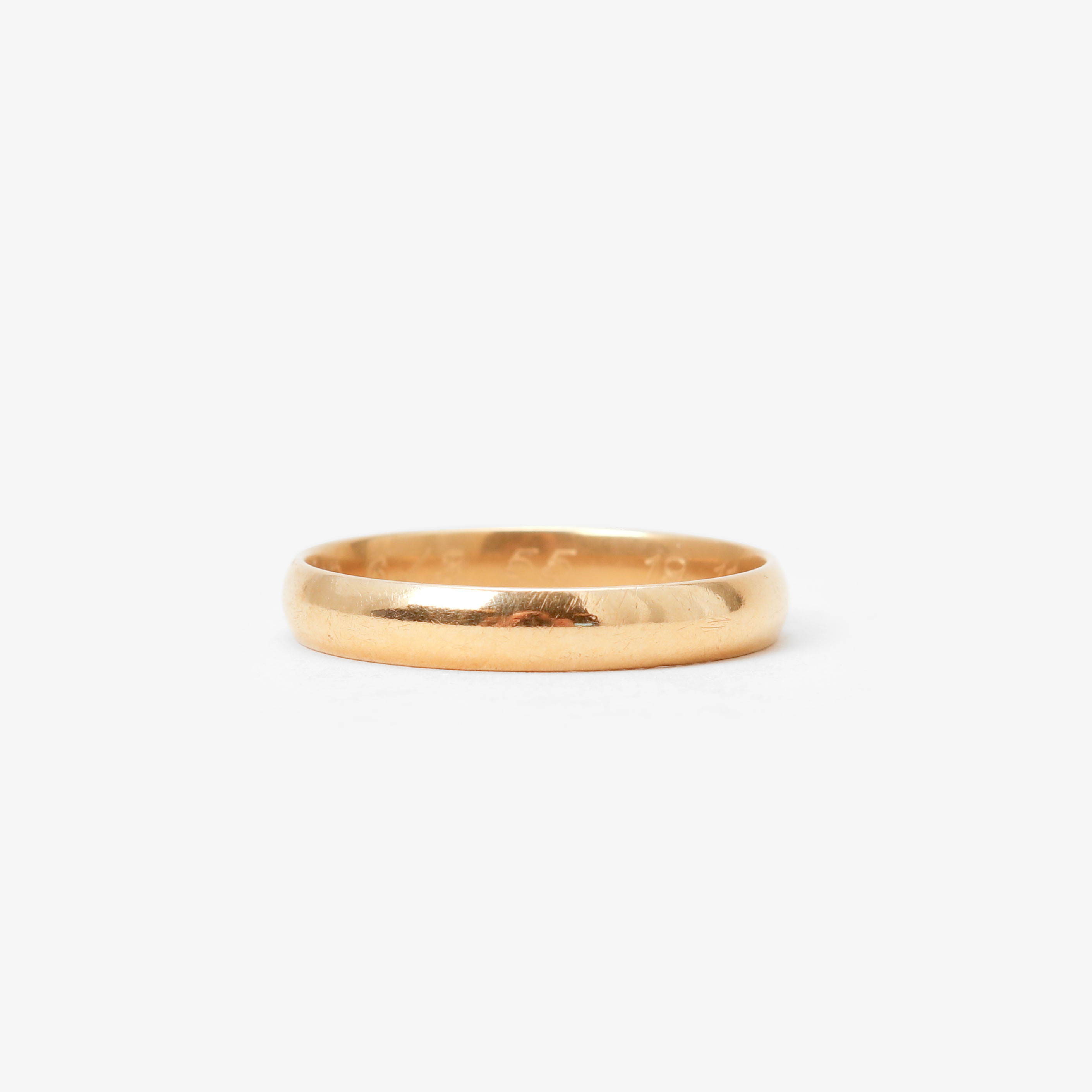 RING, 18k guld. Vikt ca 4,5 g.