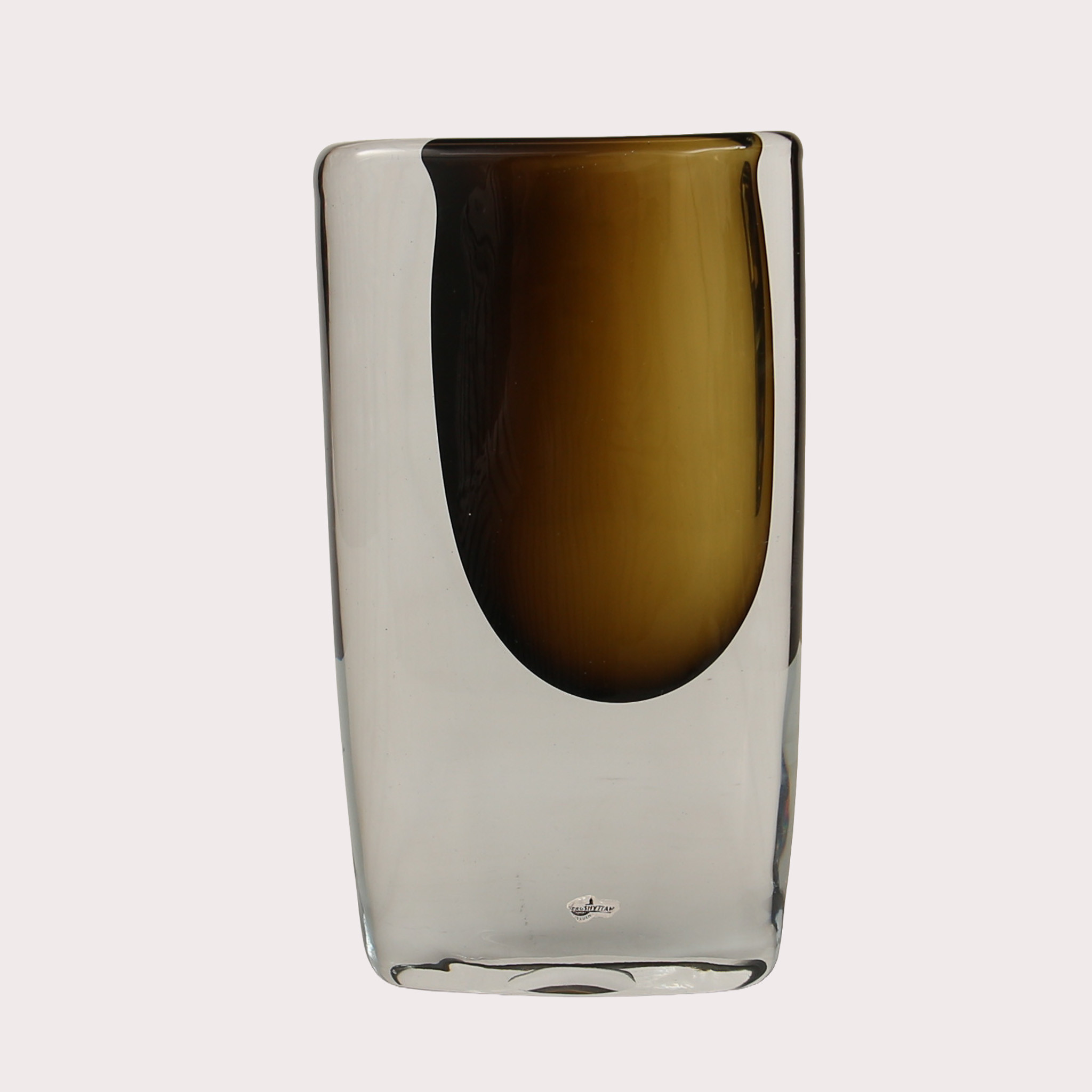 GUNNAR NYLUND. Vas, Strömbergshyttan. underfångsglas, osignerad.