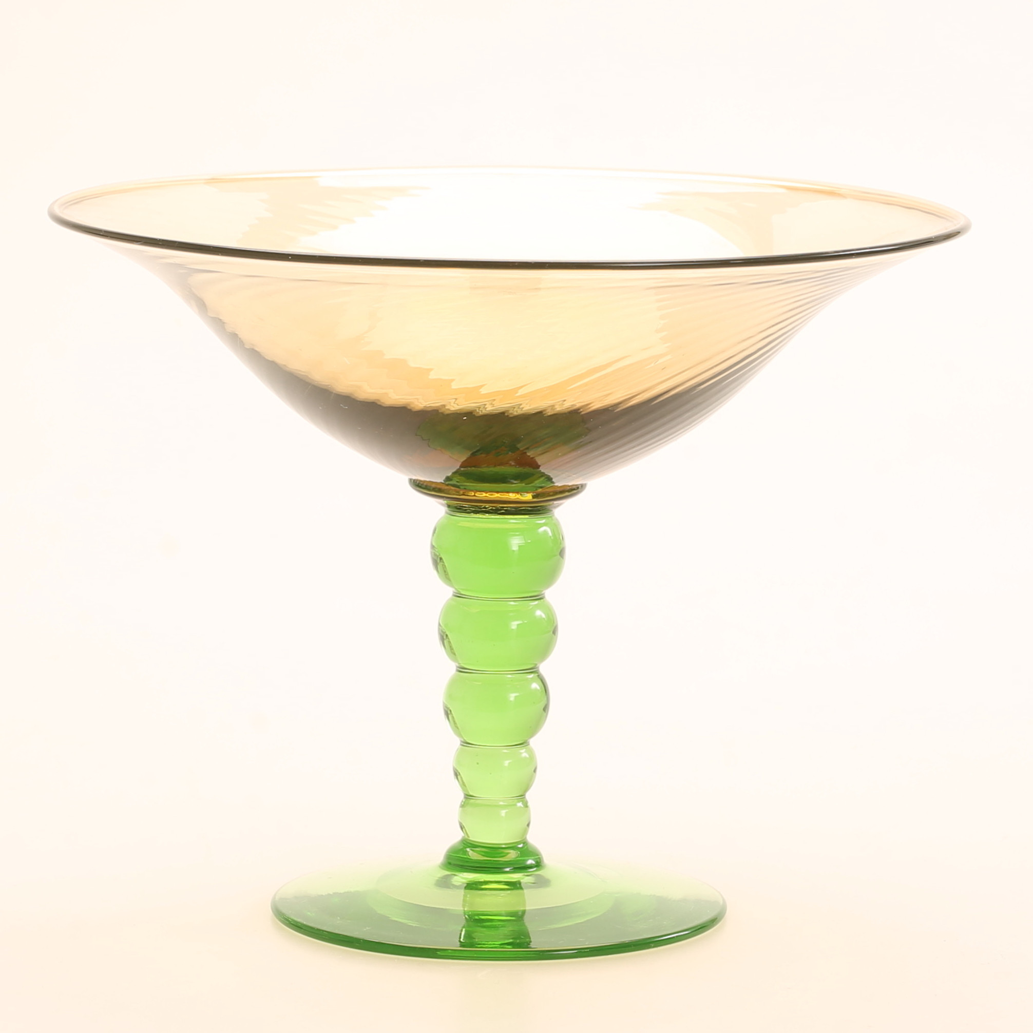SKÅL på fot, glas, 1900-tal.