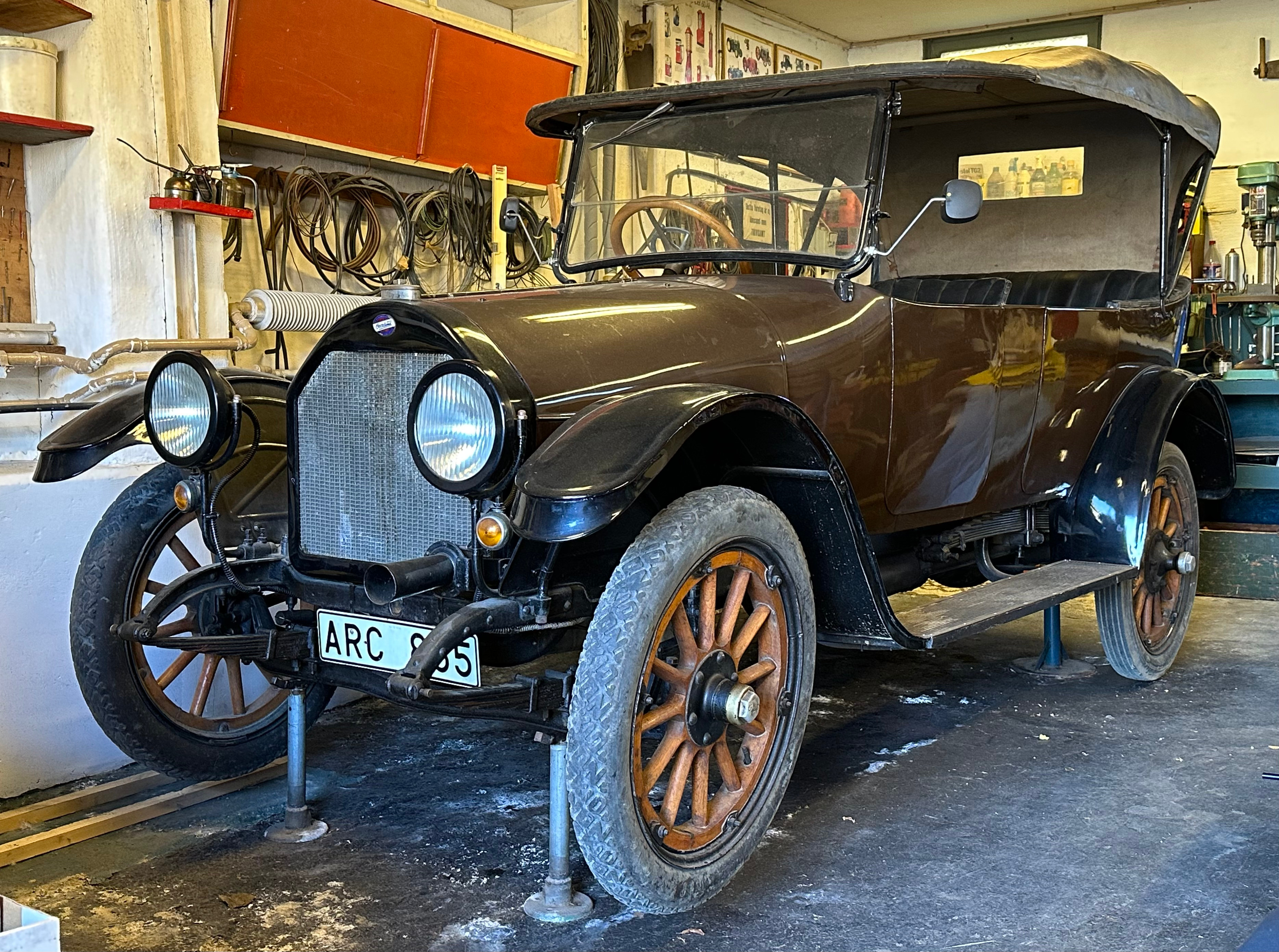 WILLYS OVERLAND Touring model 85-4, 1918, USA.