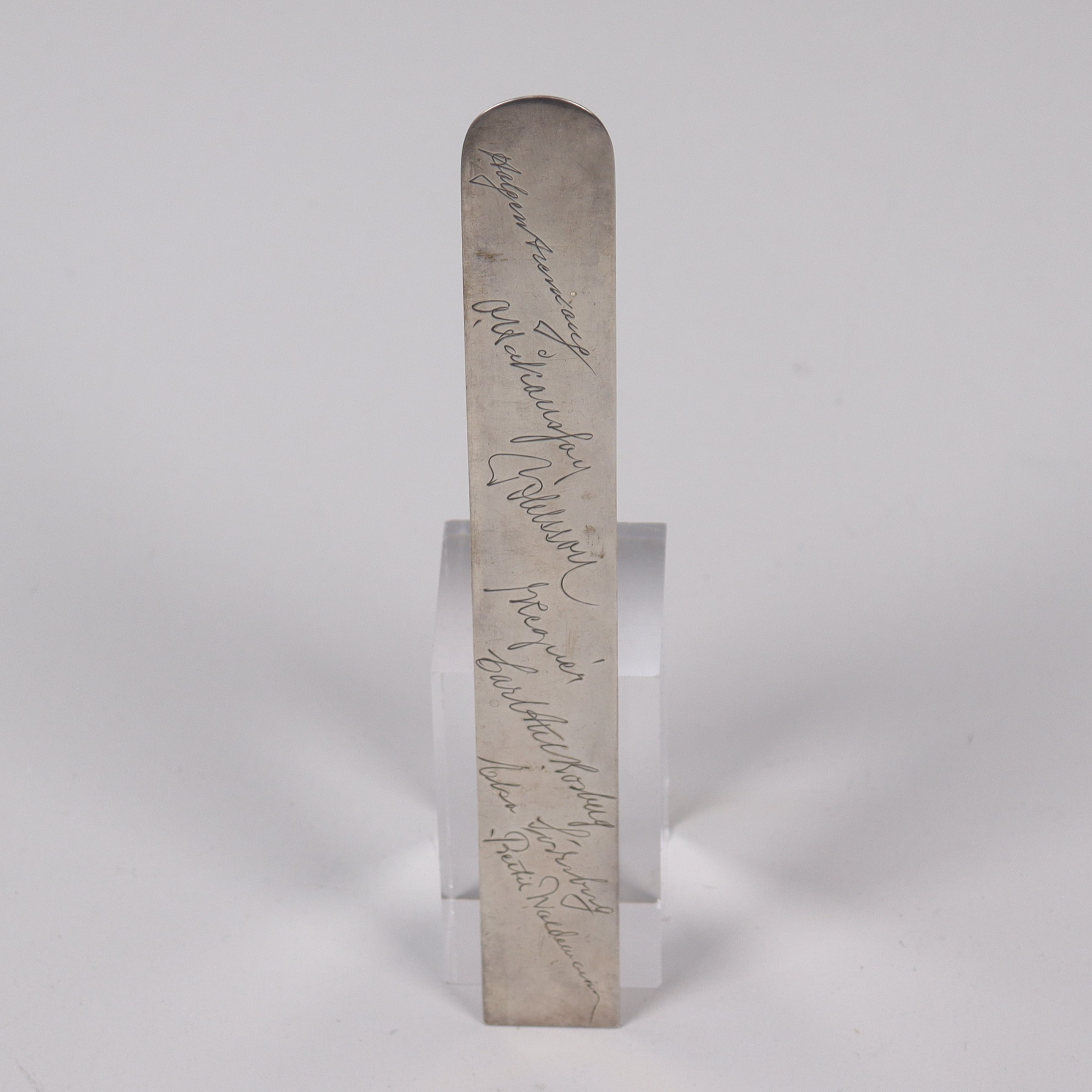WIWEN NILSSON. brevkniv, sterlingsilver, 1952.