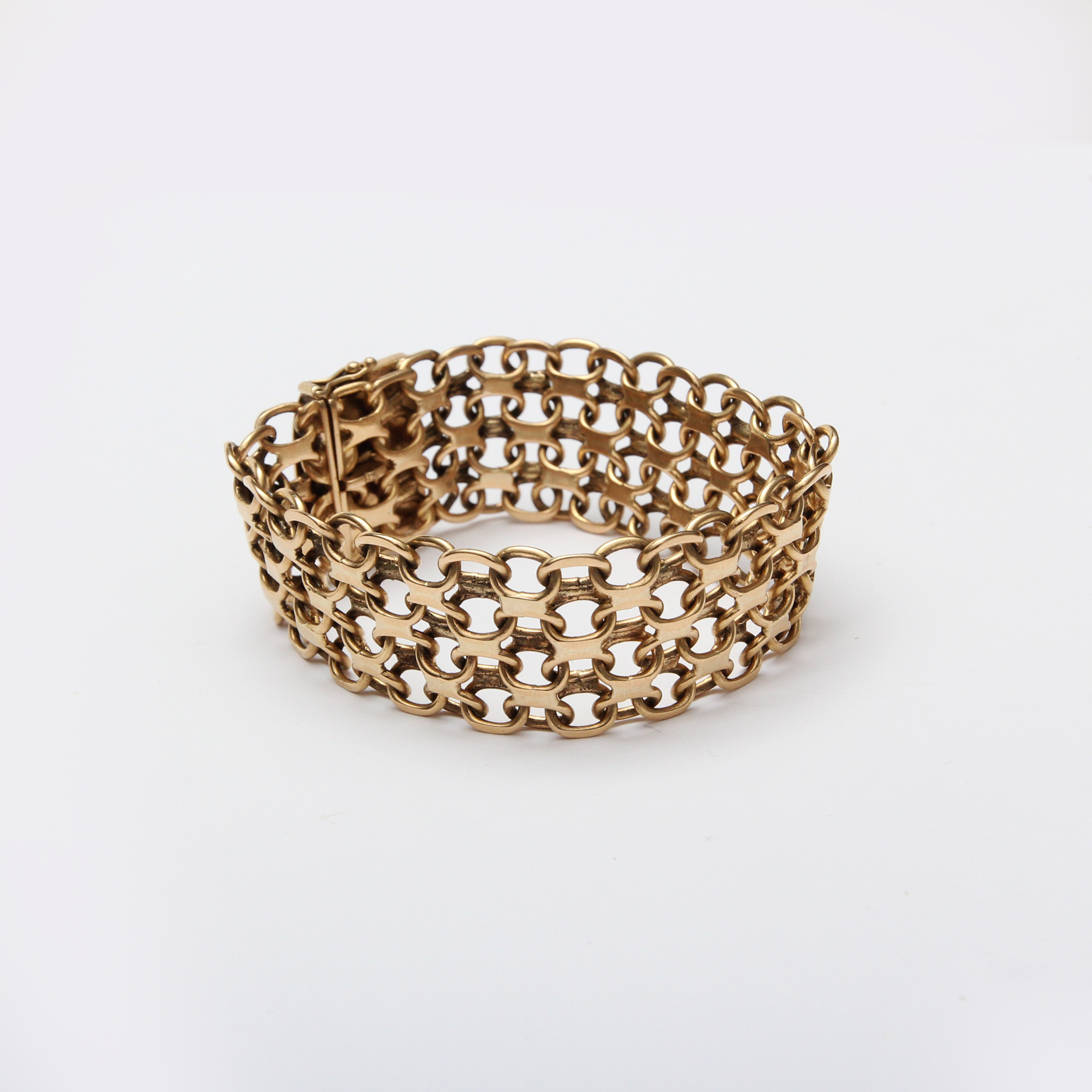 ARMBAND, 18 k, guld.