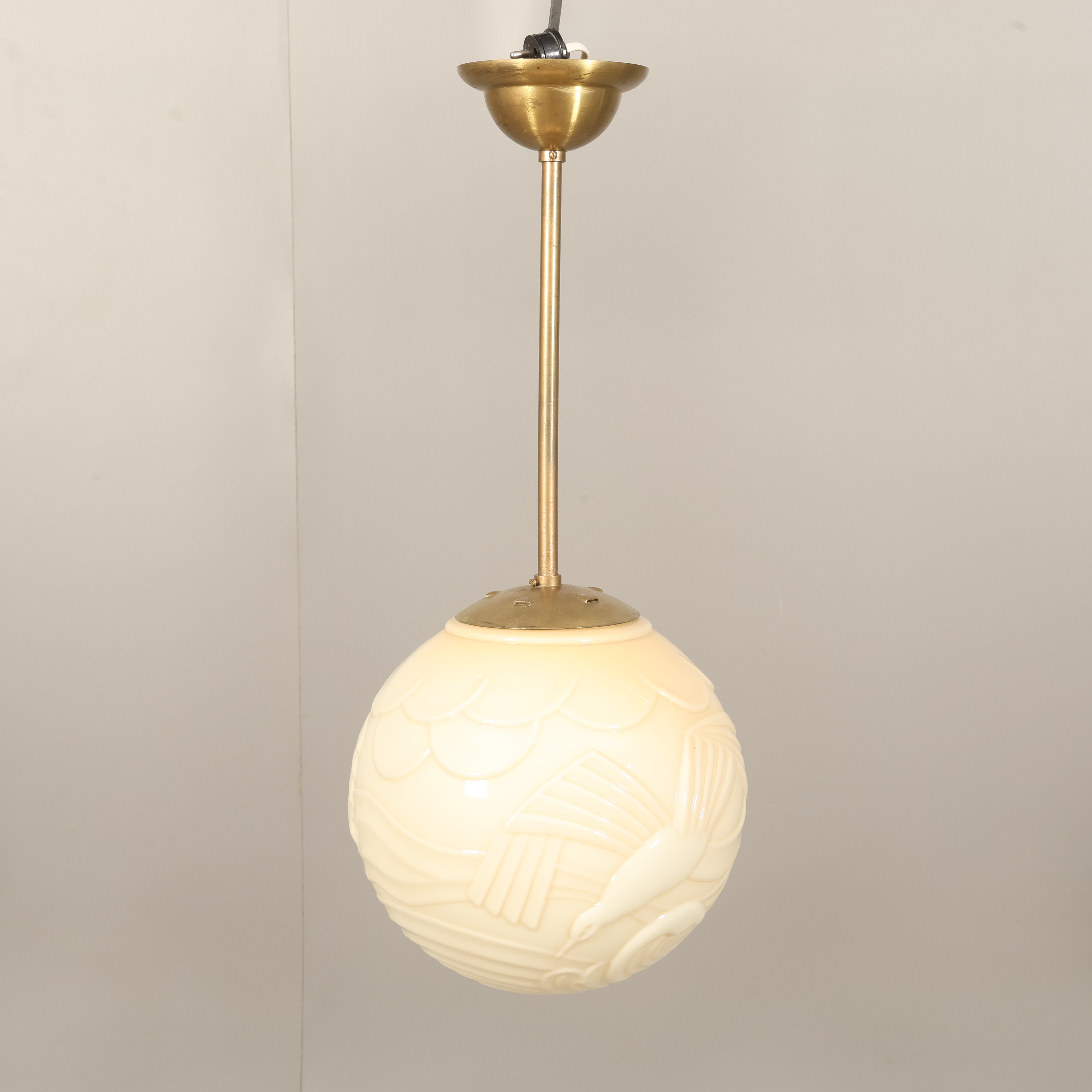 EWALD DAHLSKOG. Taklampa, Swedish grace, 1930/40- tal.