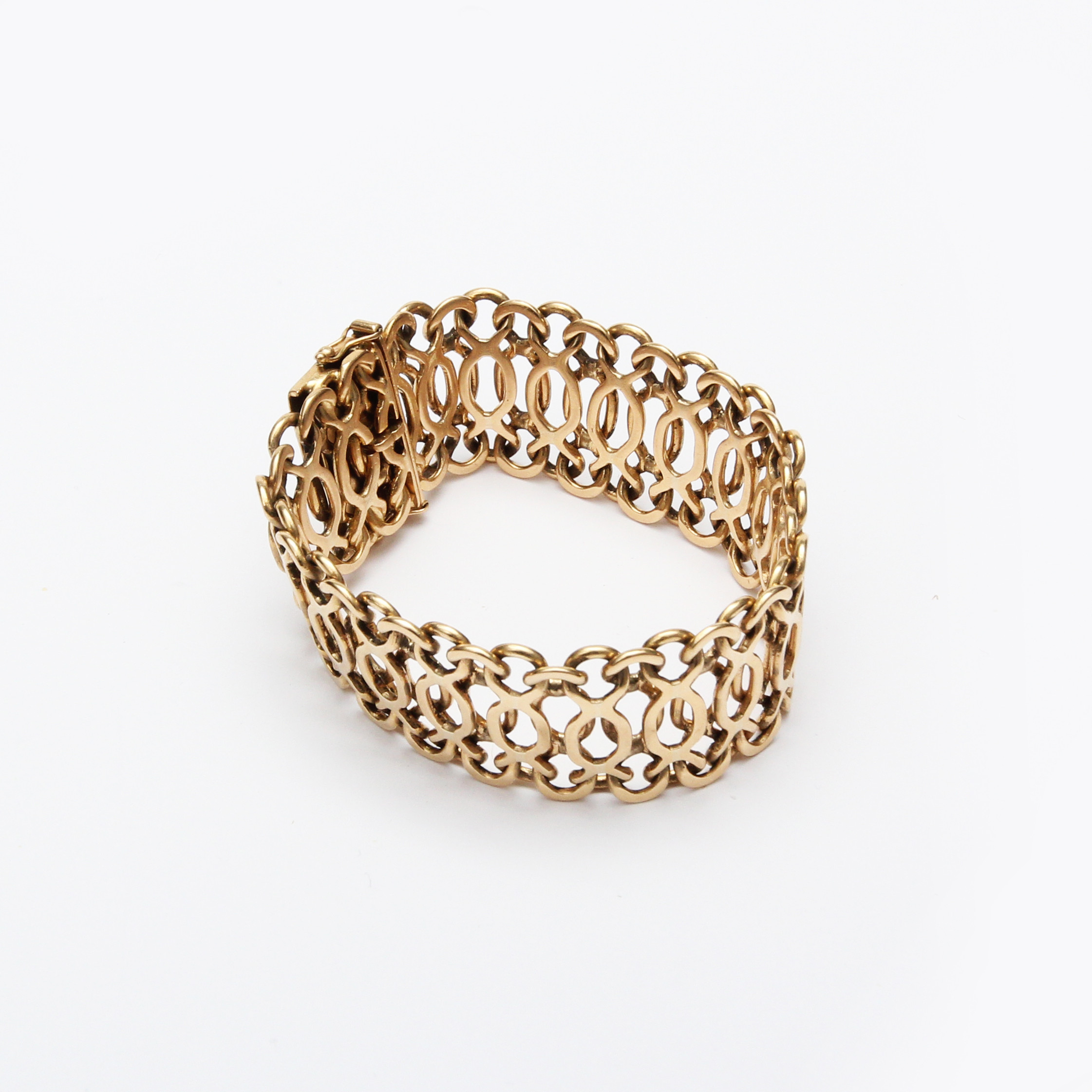 ARMBAND, 18 K, guld.