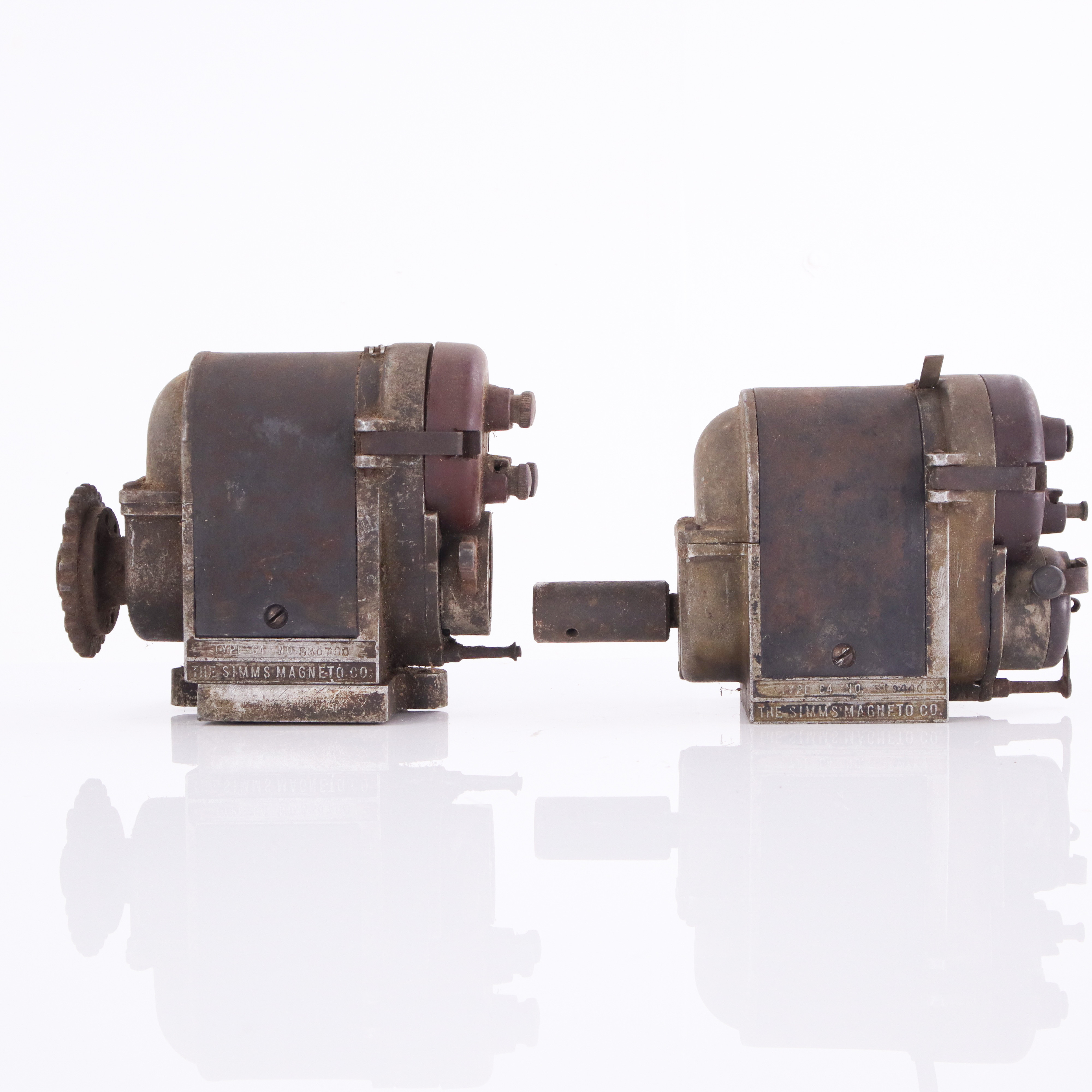 SIMS, magneter, 2 st, mod C4, ca 1920, USA.