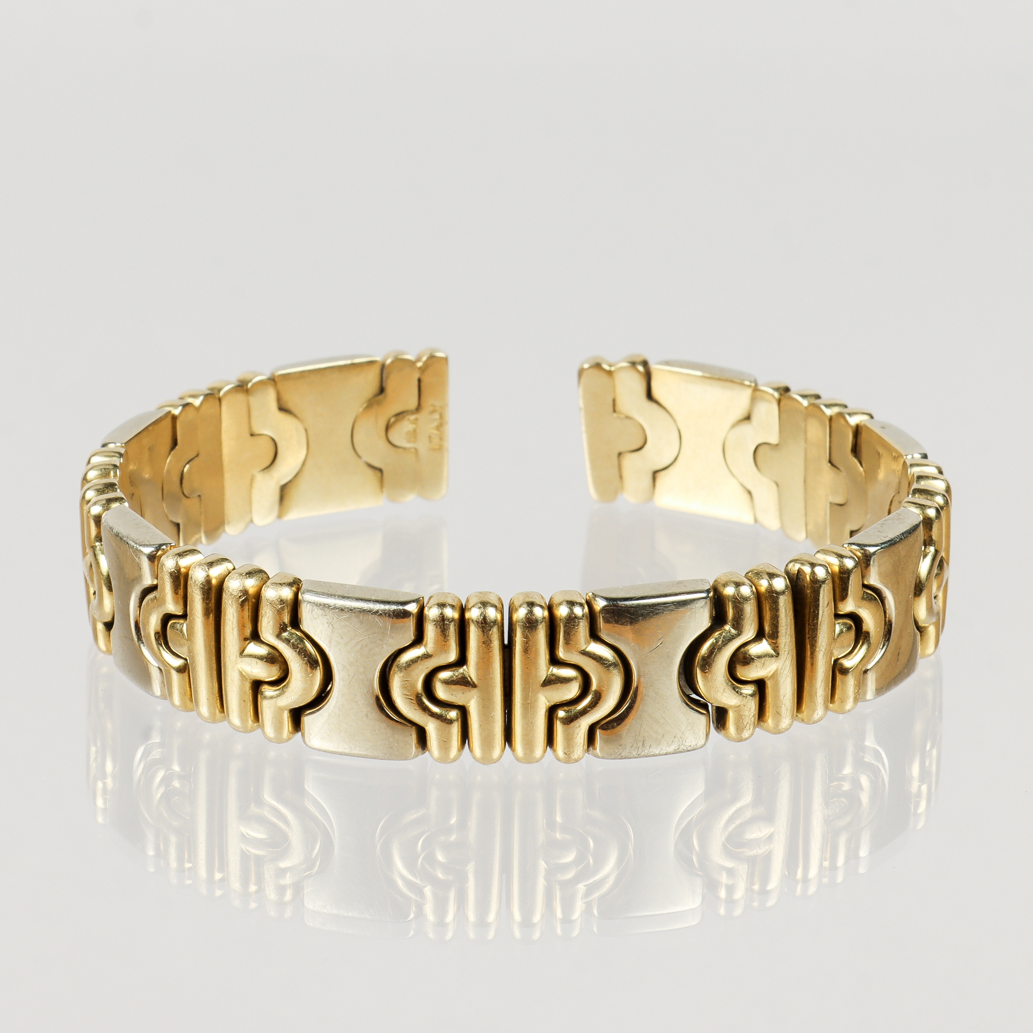 ARMBAND 18k guld, Italien.