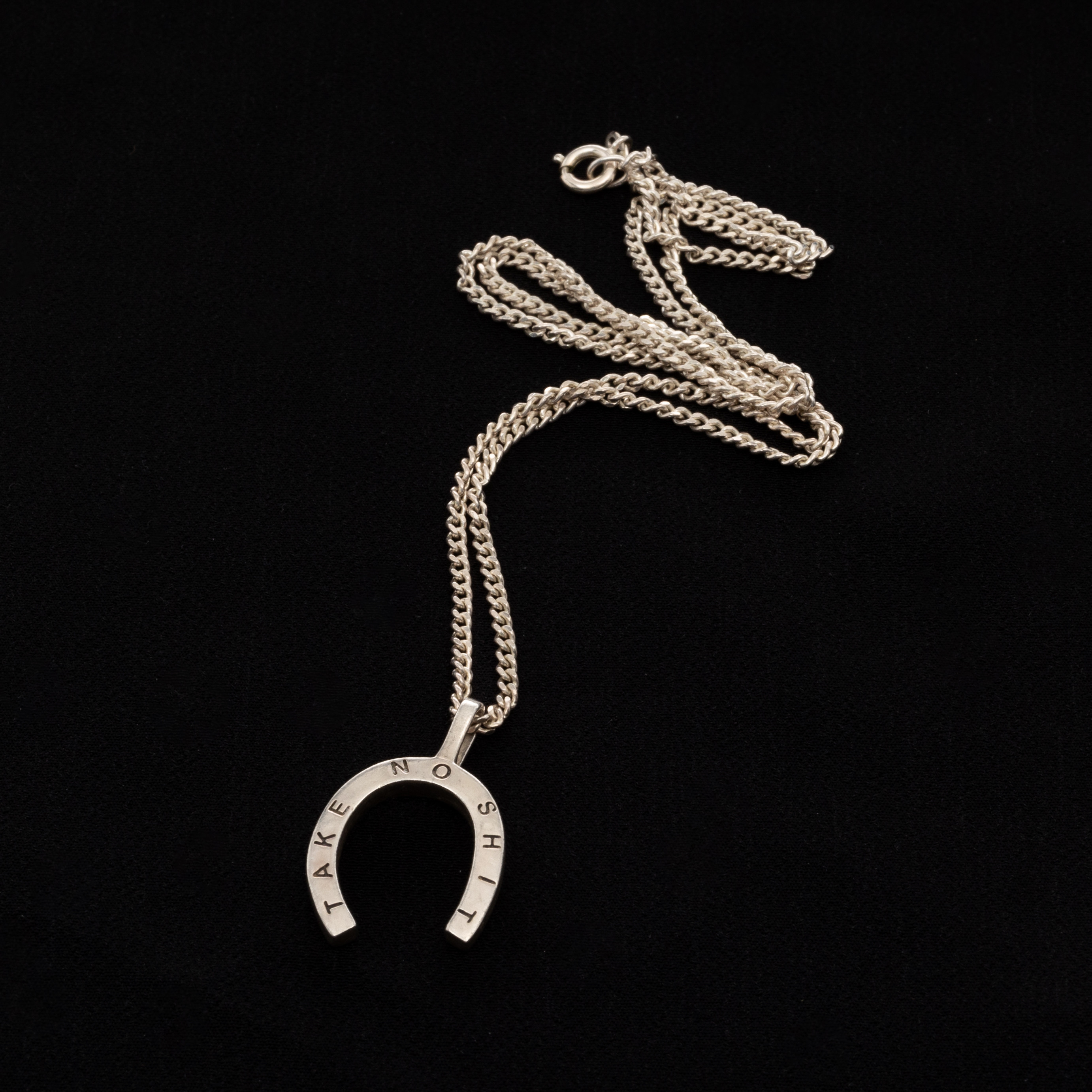 COLLIER, Silver, "Take no shit", Efva Attling.
