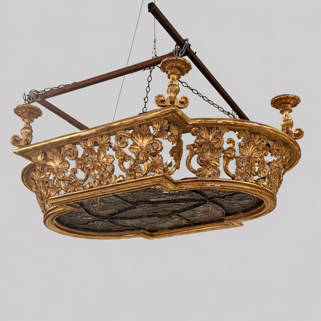 TAKLPLAFOND, jugend, omkring 18/1900-tal.