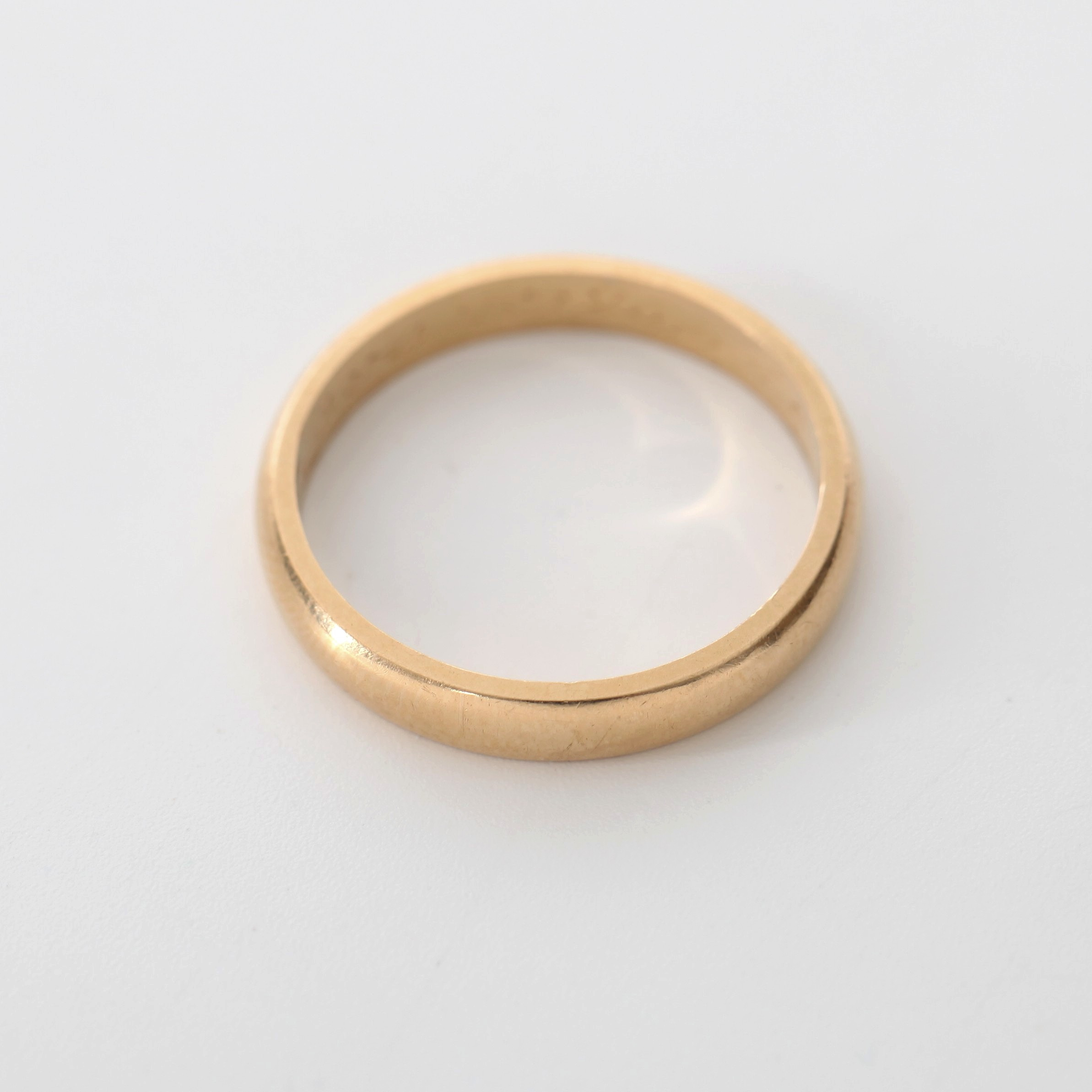 SLÄT RING, 18K guld, 1952.