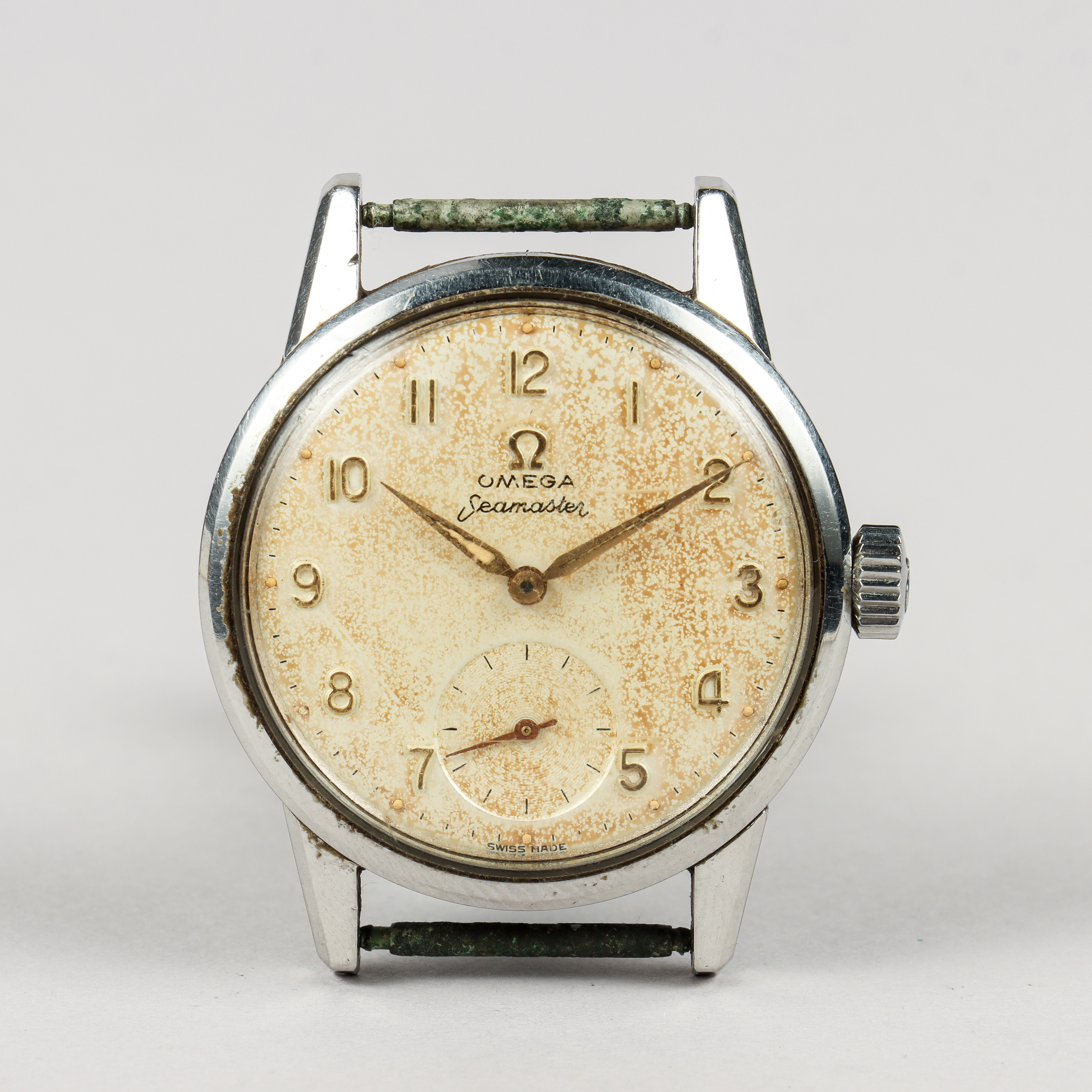 OMEGA Seamaster, stål, manuell, 1950/60-tal.