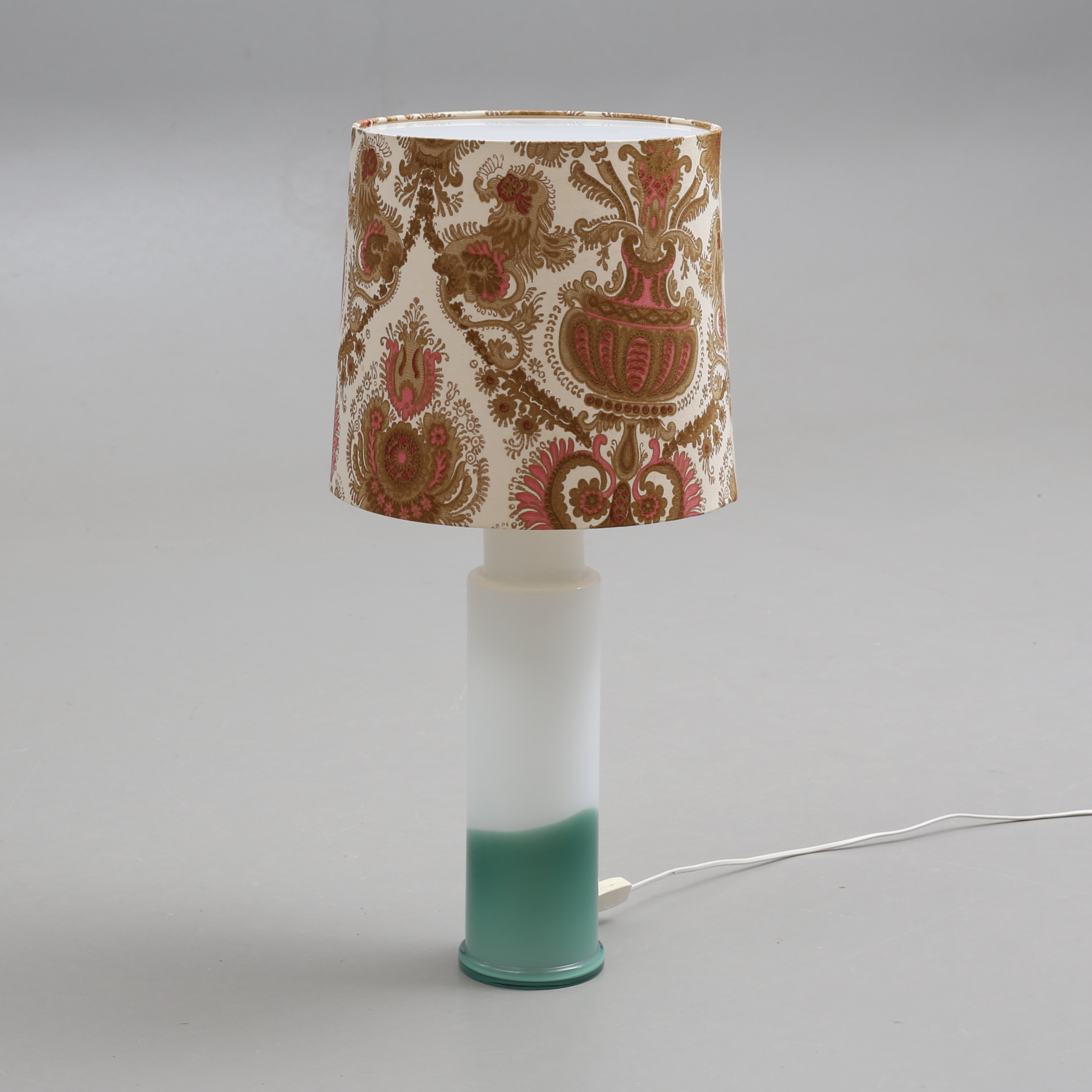UNO & ÖSTEN KRISTIANSSON. Bordslampa, glas, modell 263, "Luxus", Vittsjö.
