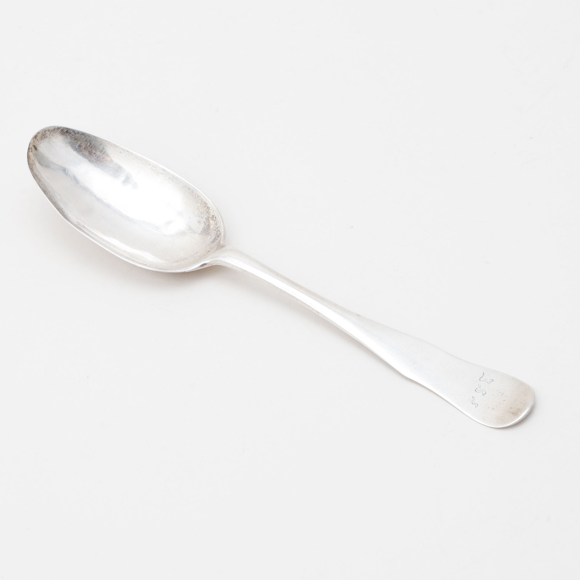 JOHAN EK. Sked, silver, Gävle, 1740-1760.