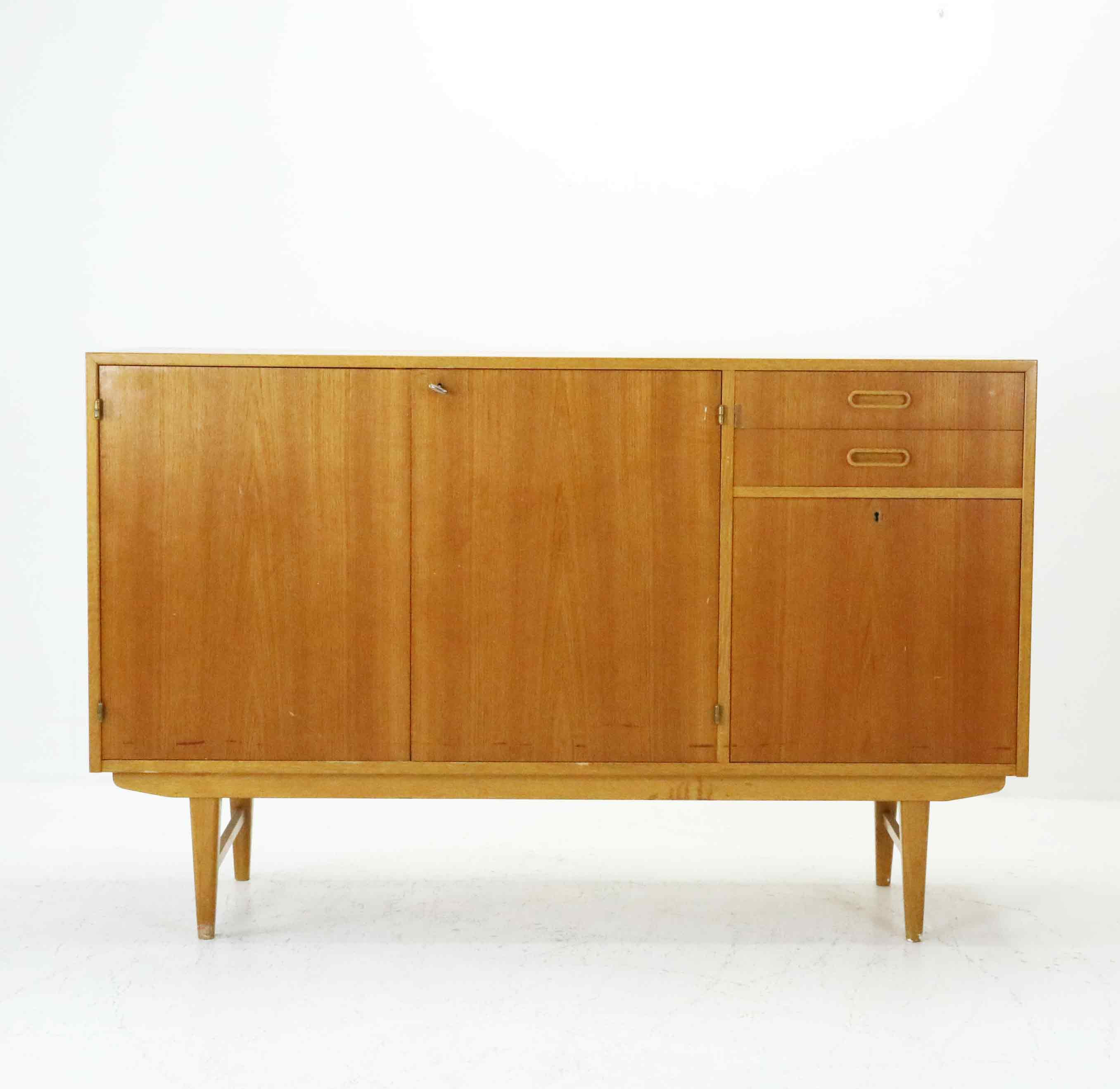 SIDEBOARD, teak, troligen NC Tibro, 1950/60-tal.