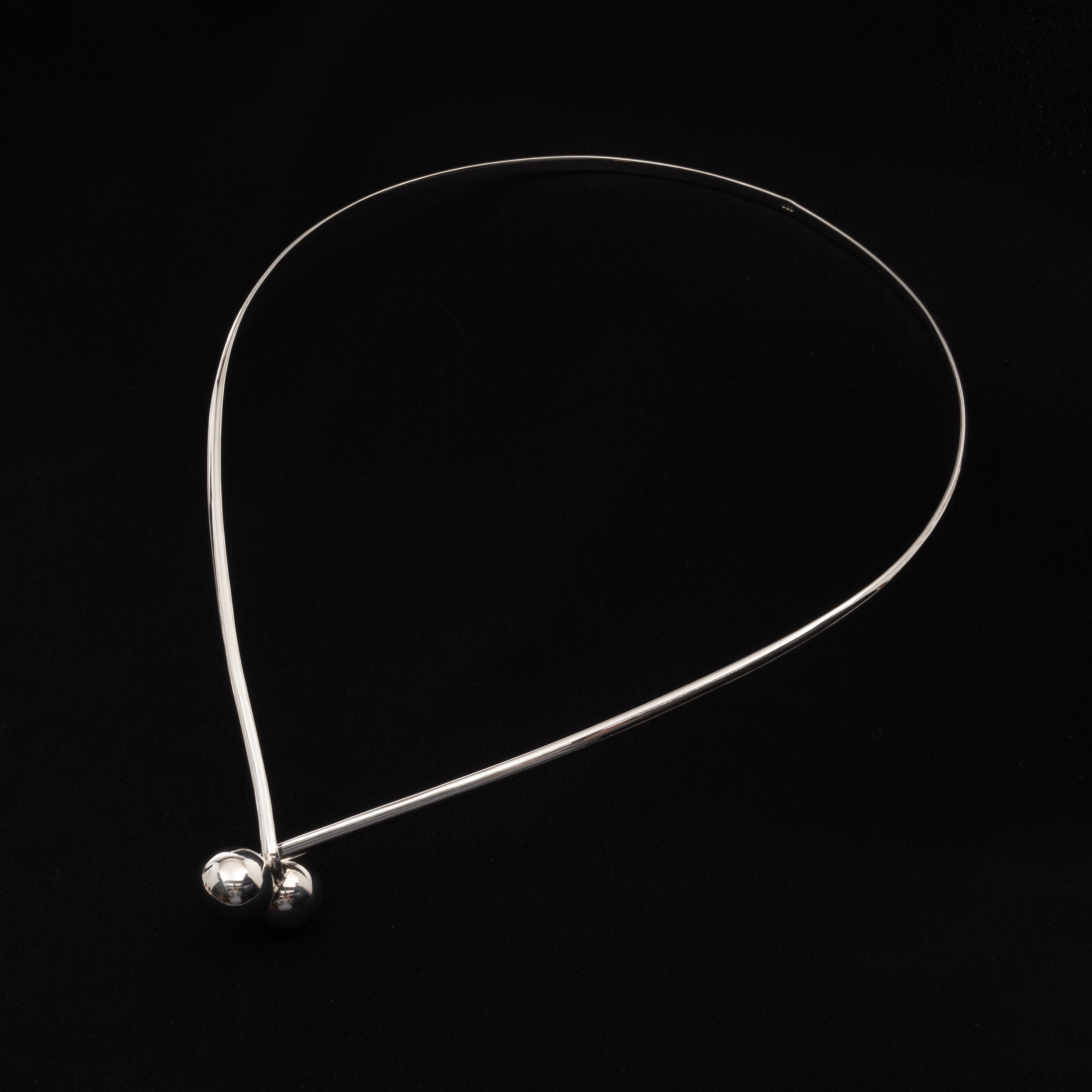 HALSRING, Sterlingsilver.