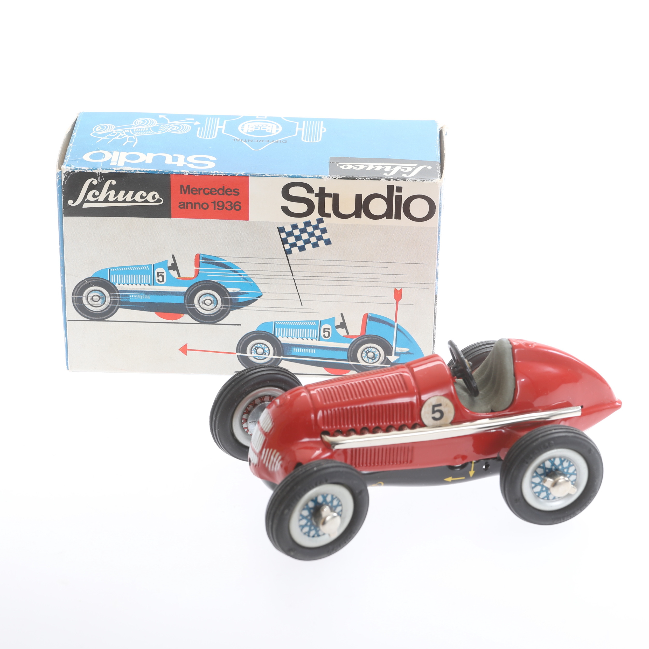 LEKSAKSBIL, Schuco, Mercedes anno 1936.