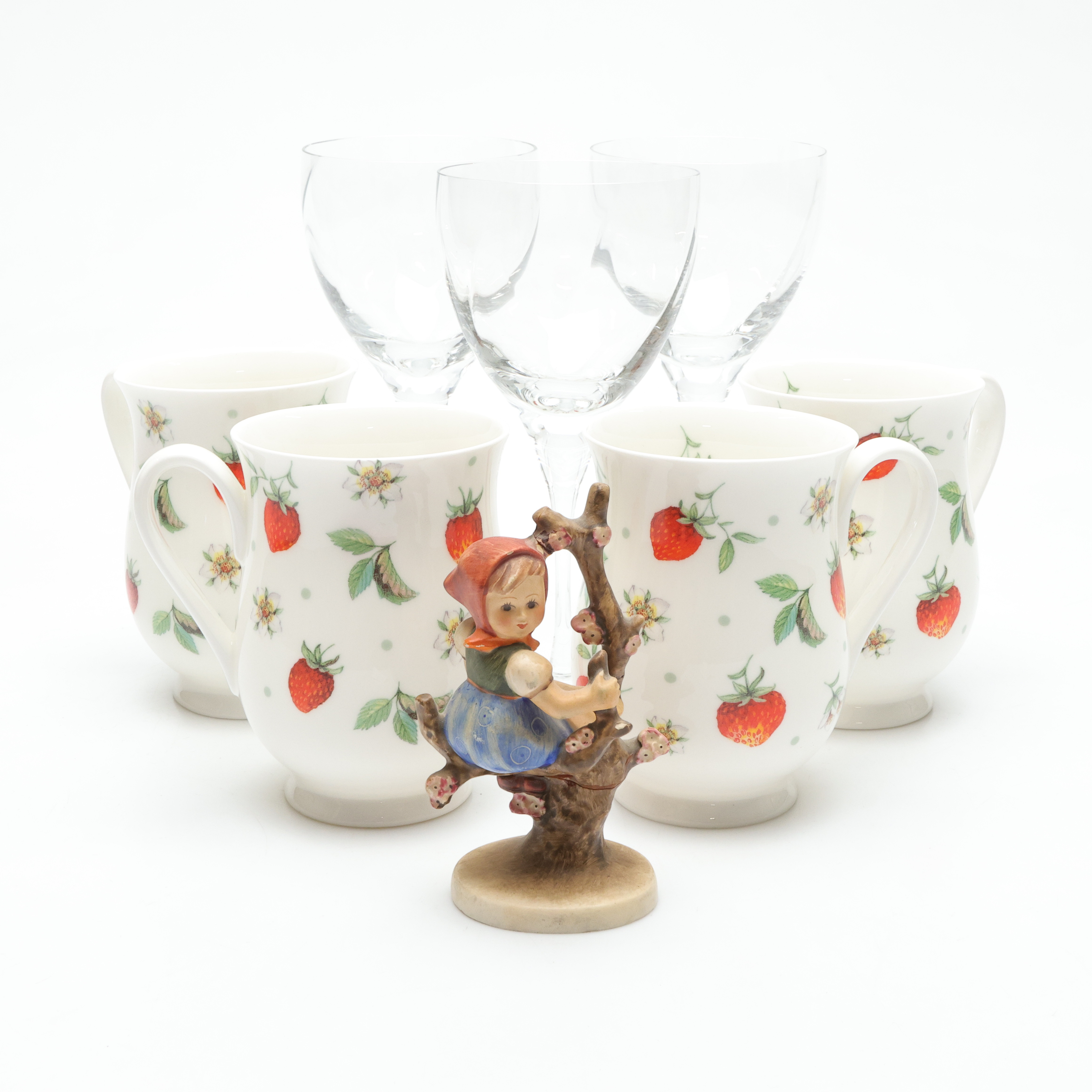 GLAS och KERAMIK, Kosta Boda, Goebel, Roy Kirkham.
