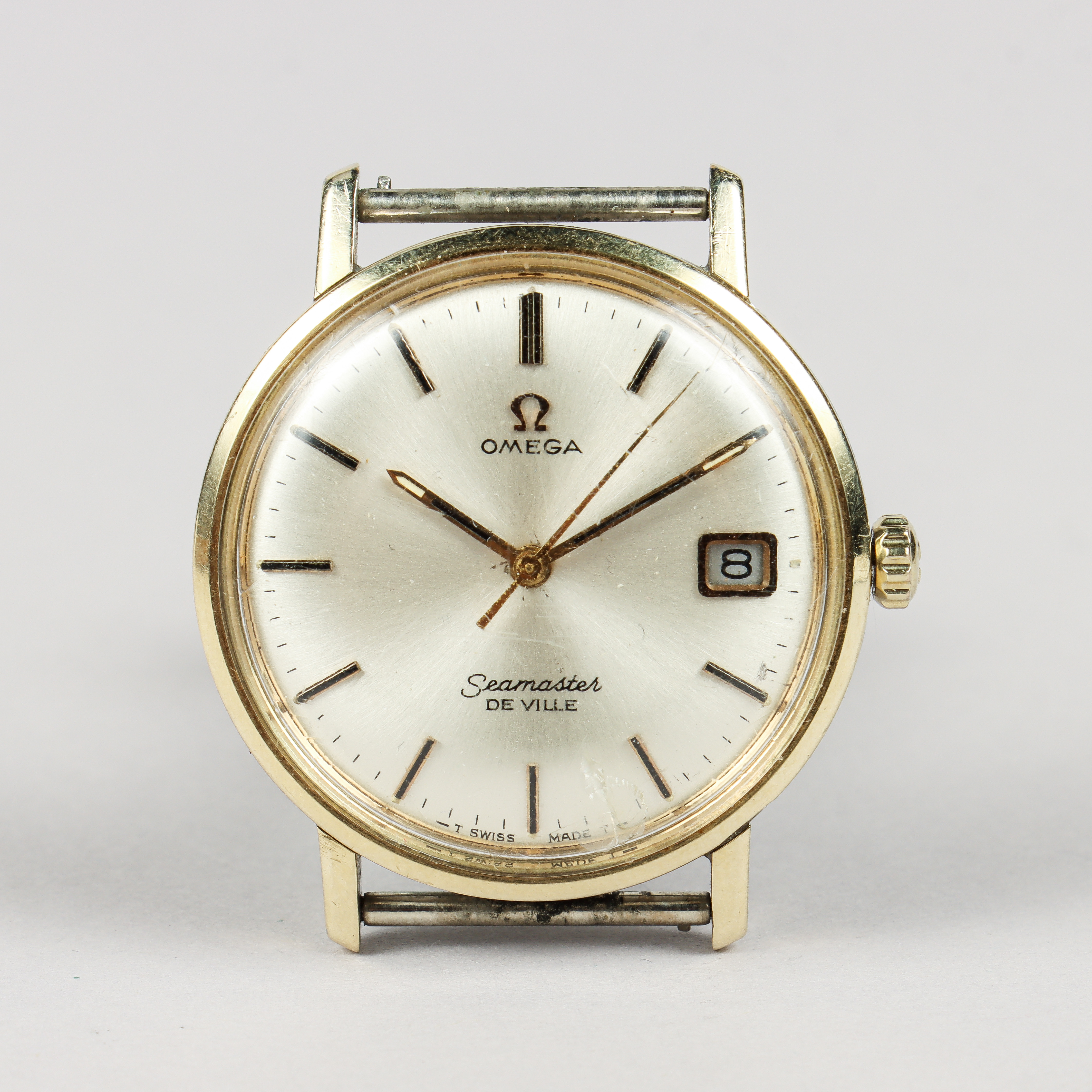 OMEGA Seamaster De Ville, guld på stål, manuel, 1960-tal.