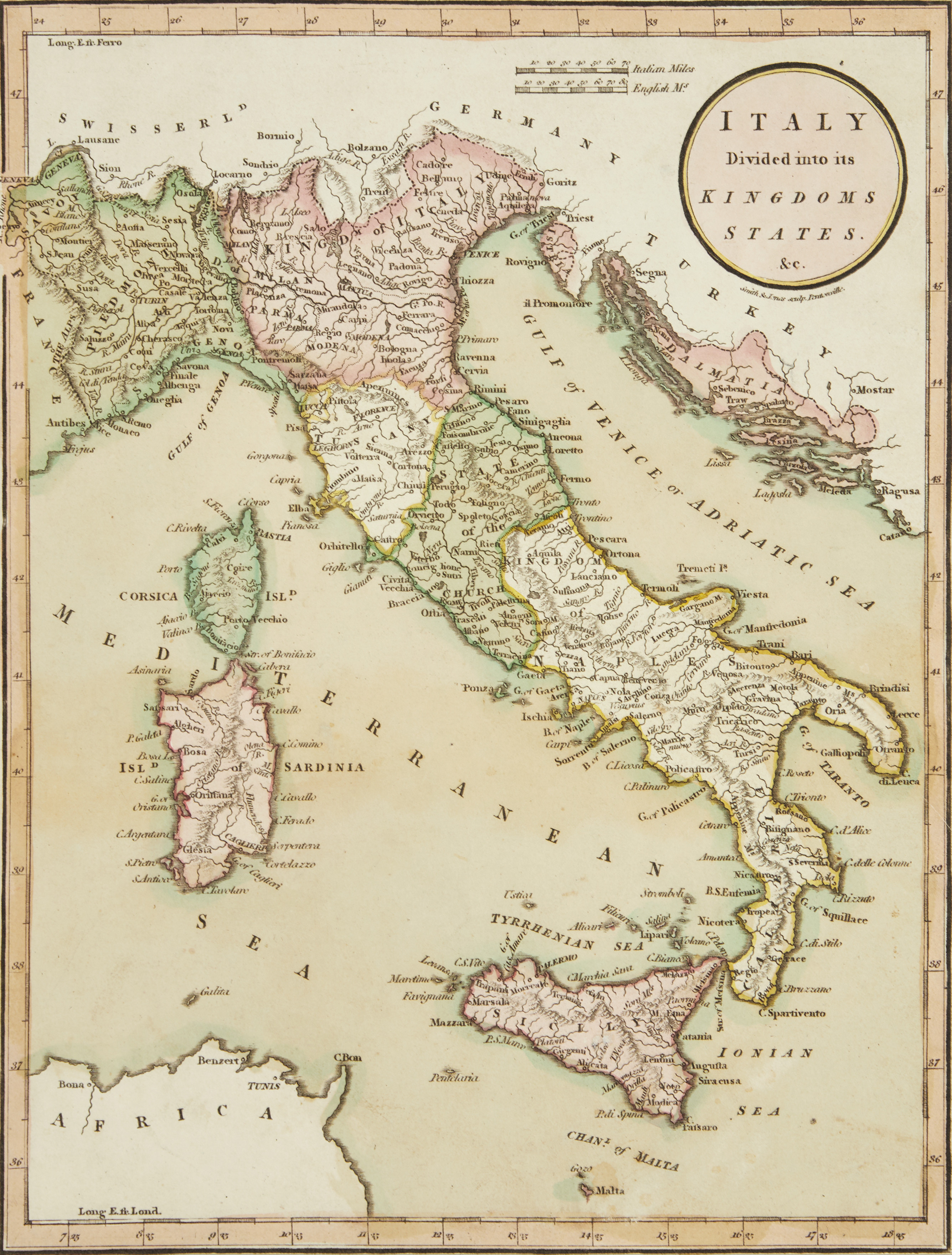 KARTOR, ITALIEN (11), ca 1600, 1810-1865.