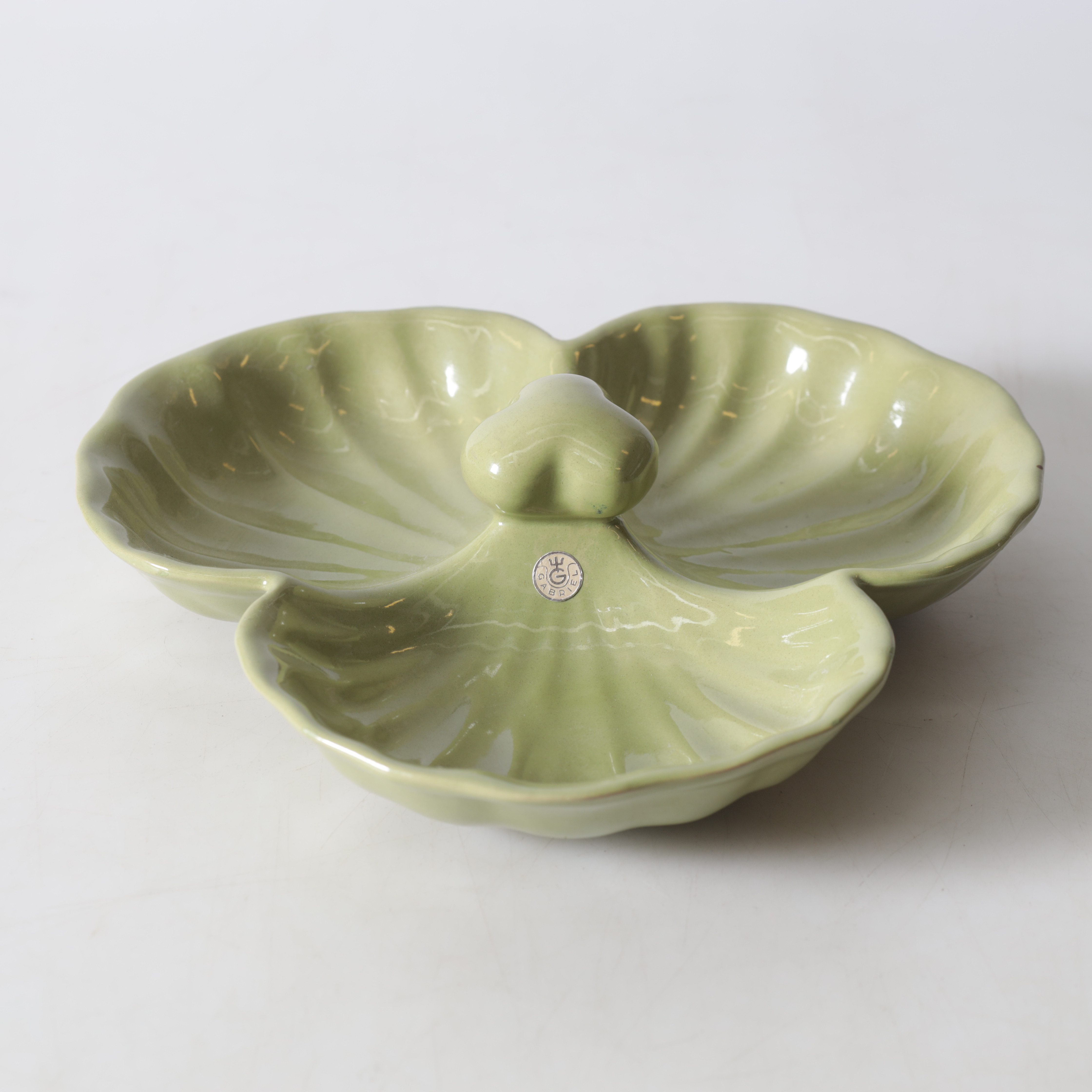 SERVERINGSFAT, glaserat lergods, Gabriel Keramik, 1900-tal.