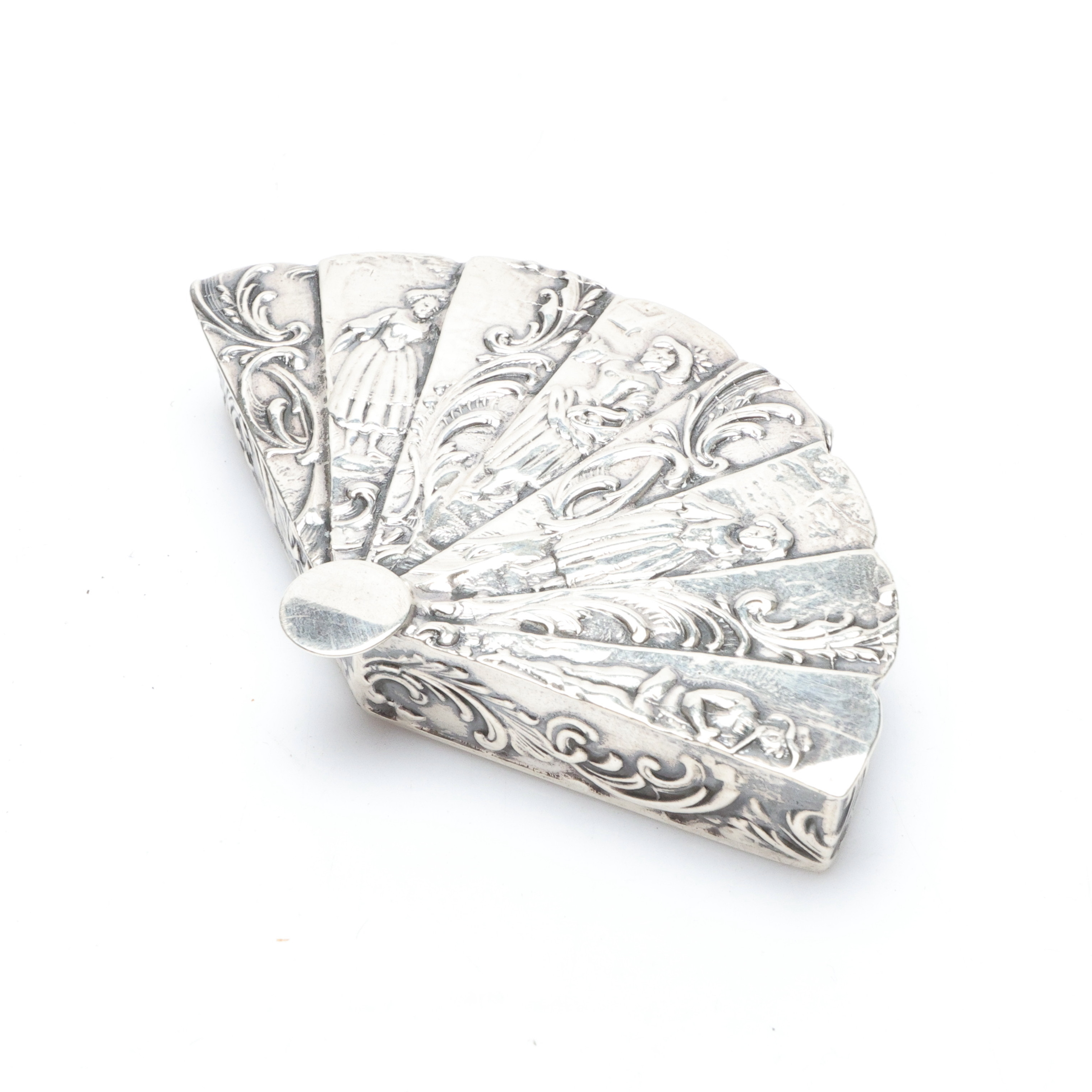 DOSA, silver, solfjäderformad, Tyskland.