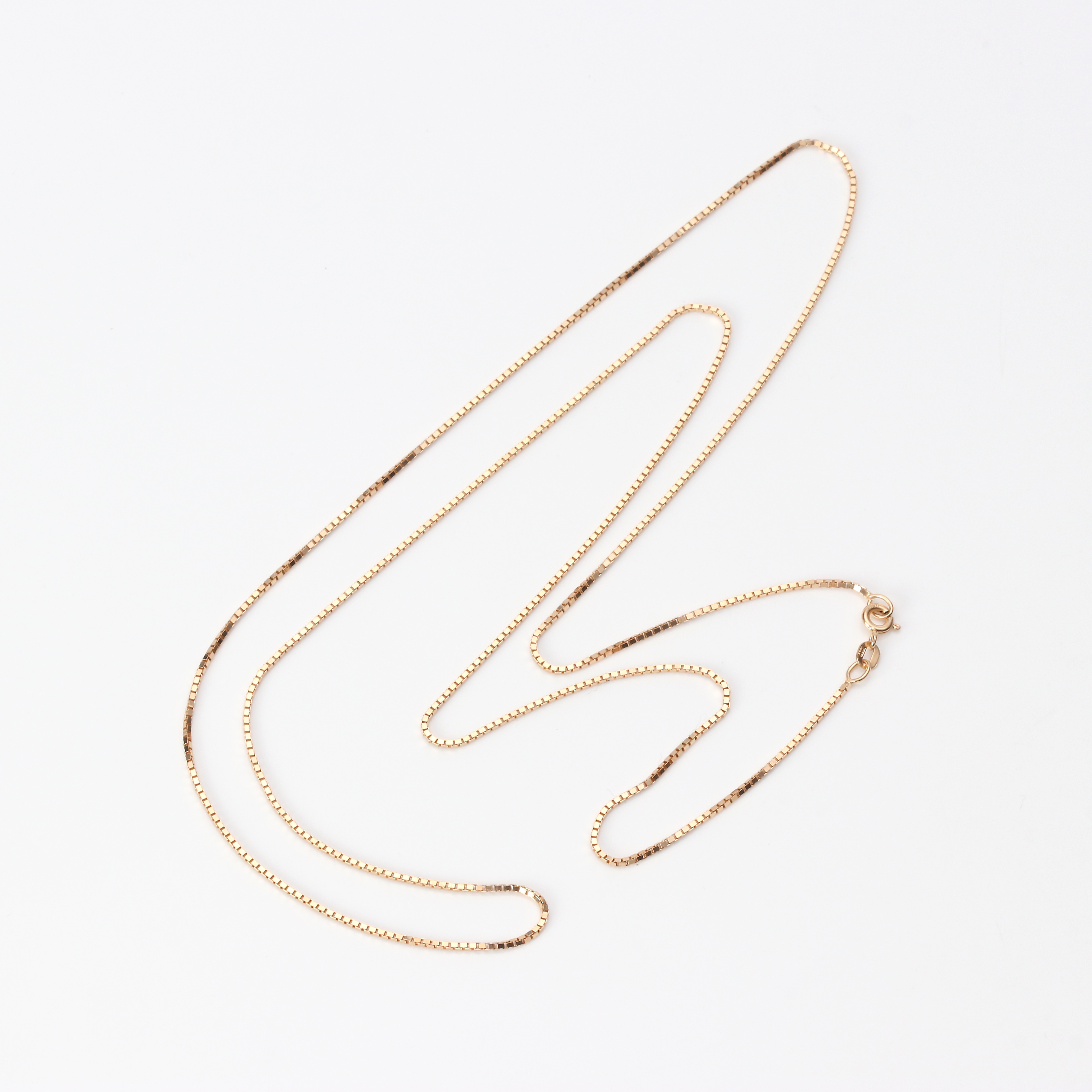 HALSBAND, VENETIALÄNK. 18k guld, vikt ca 7,8 gram.