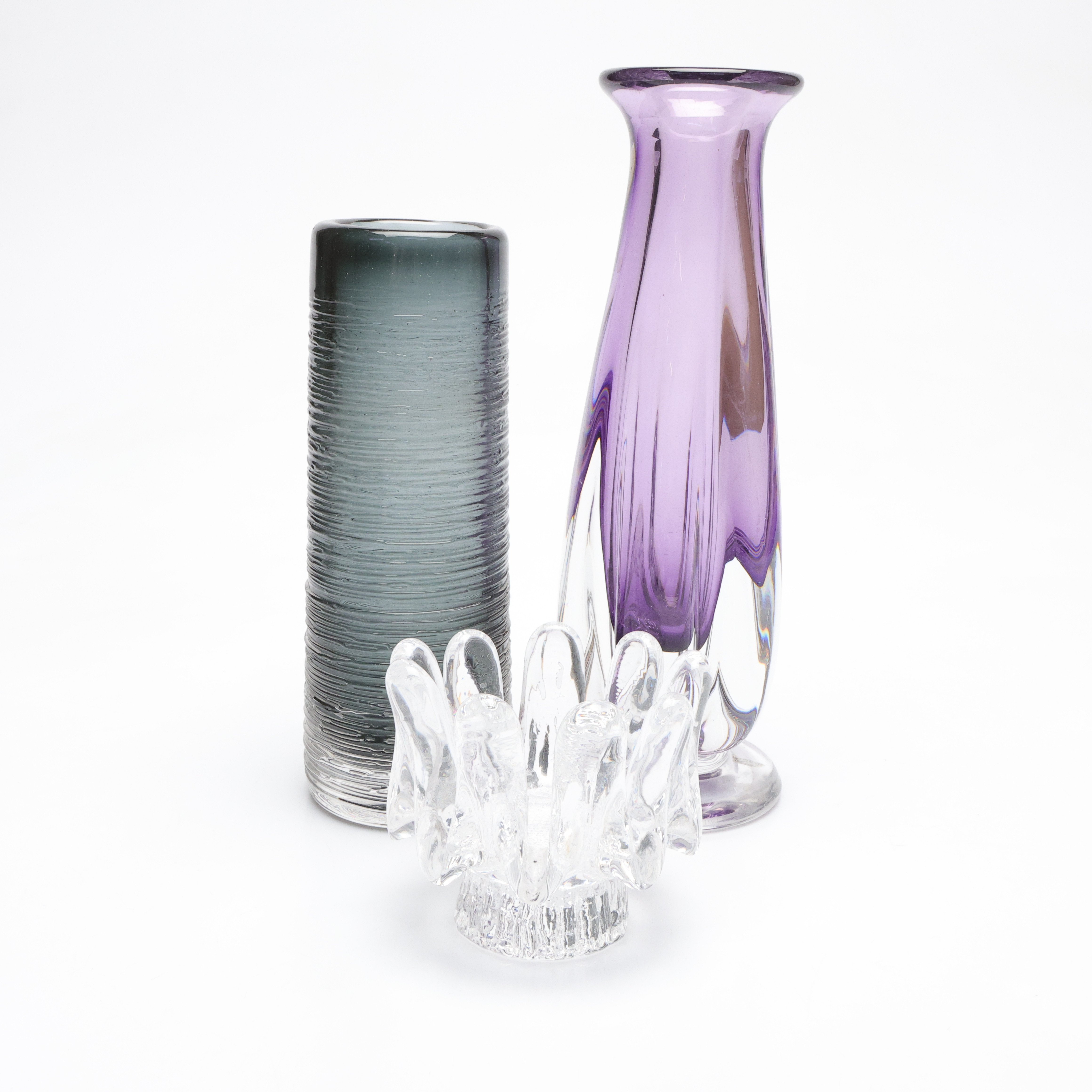KONSTGLAS, 3 delar, bl.a. Göran Wärff.