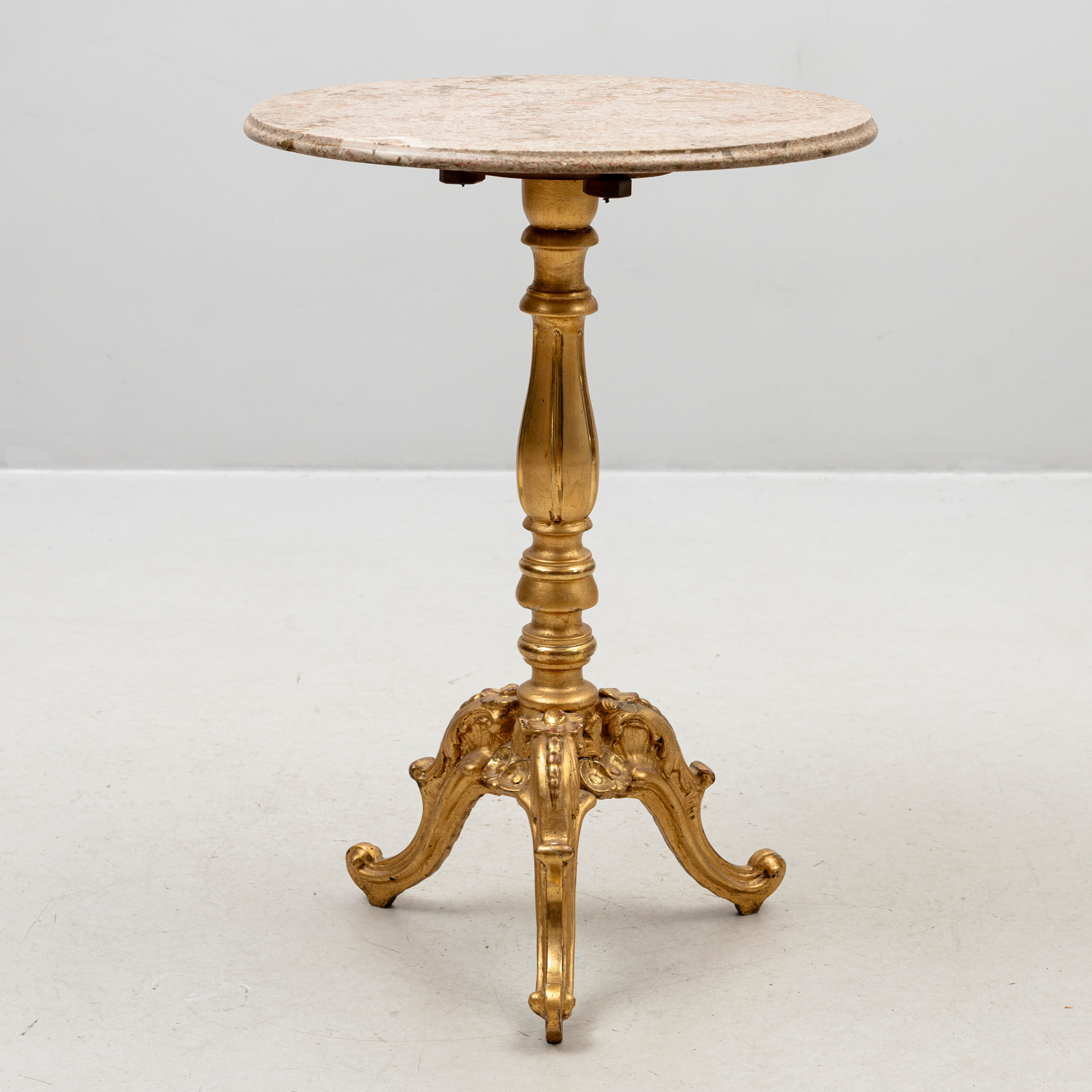PELARBORD MED STENSKIVA, nyrokoko, 1800-talets slut.