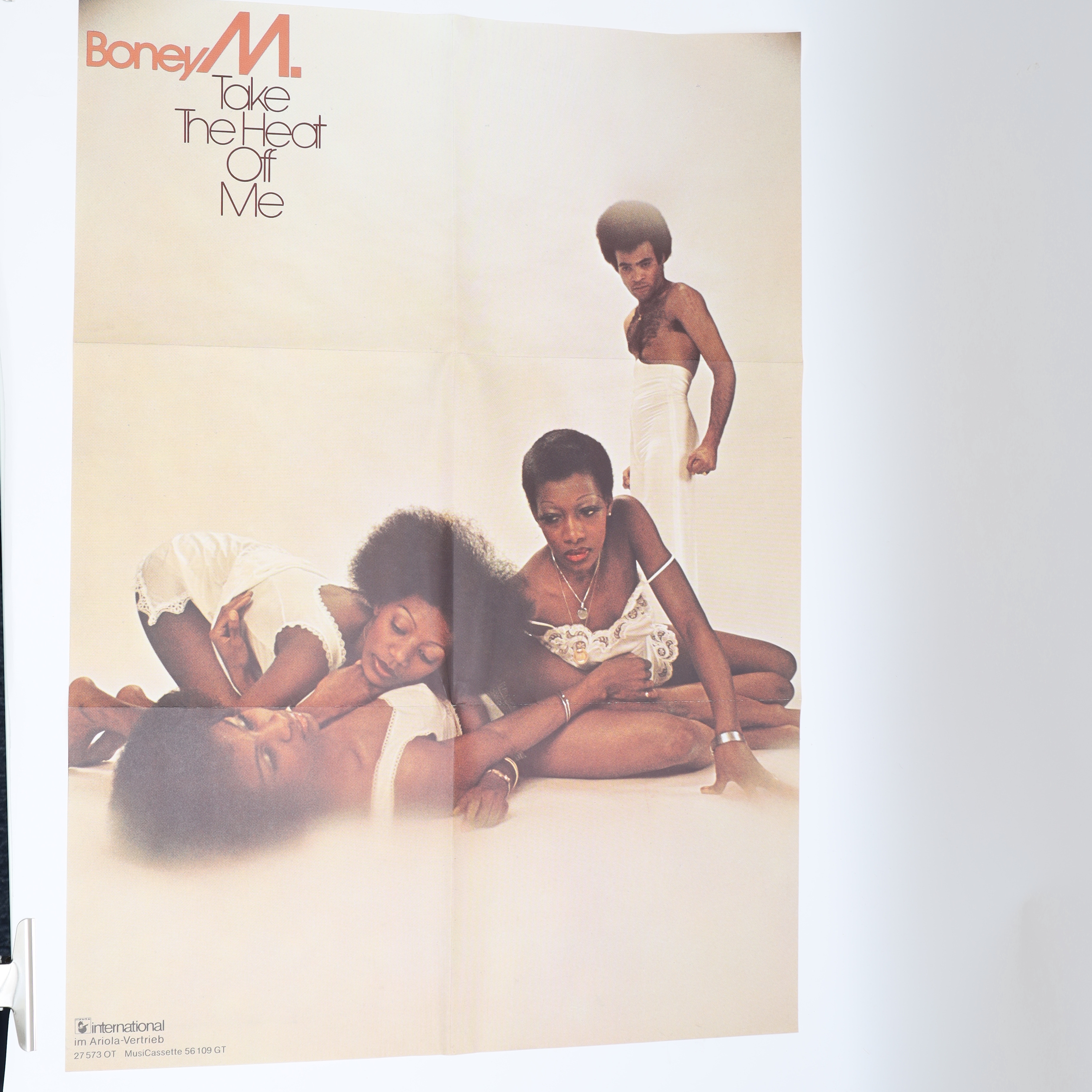 AFFISCH, Boney M. Take the heat of me.