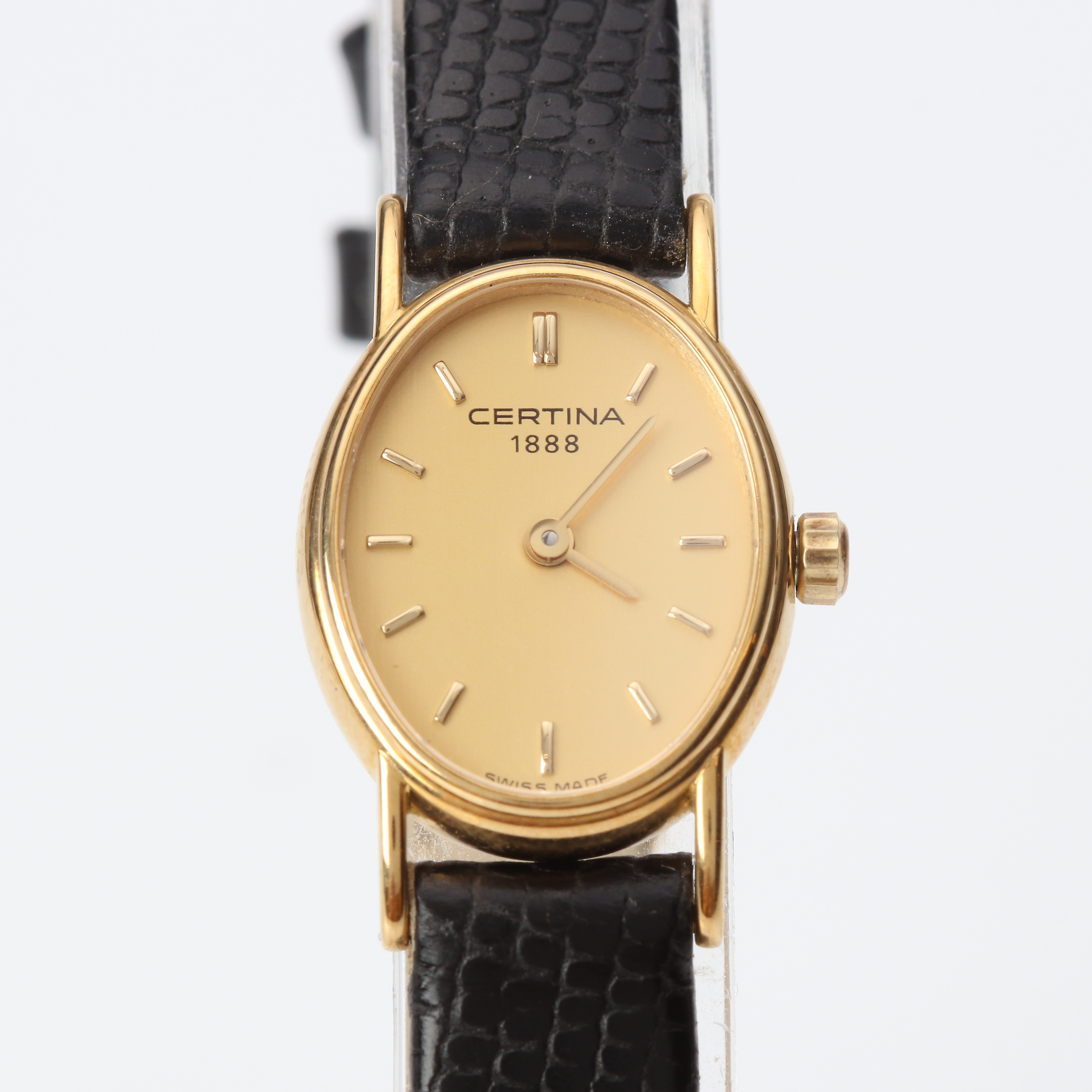 CERTINA, ARMBANDSUR. Boett i 18k guld, quartz.