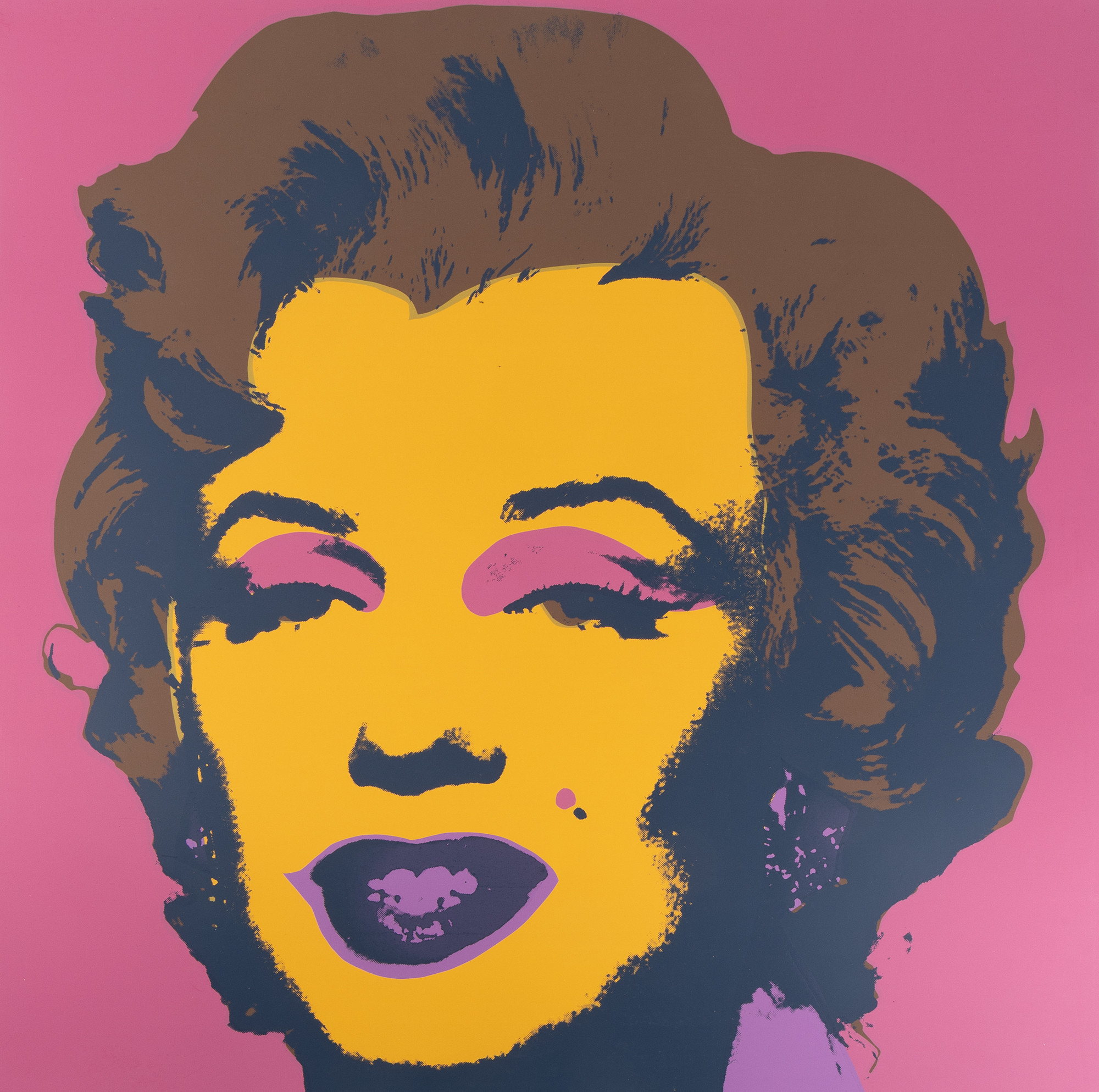 ANDY WARHOL. EFTER. "Marilyn", published by Sunday B Morning, färglitografi, oramad.