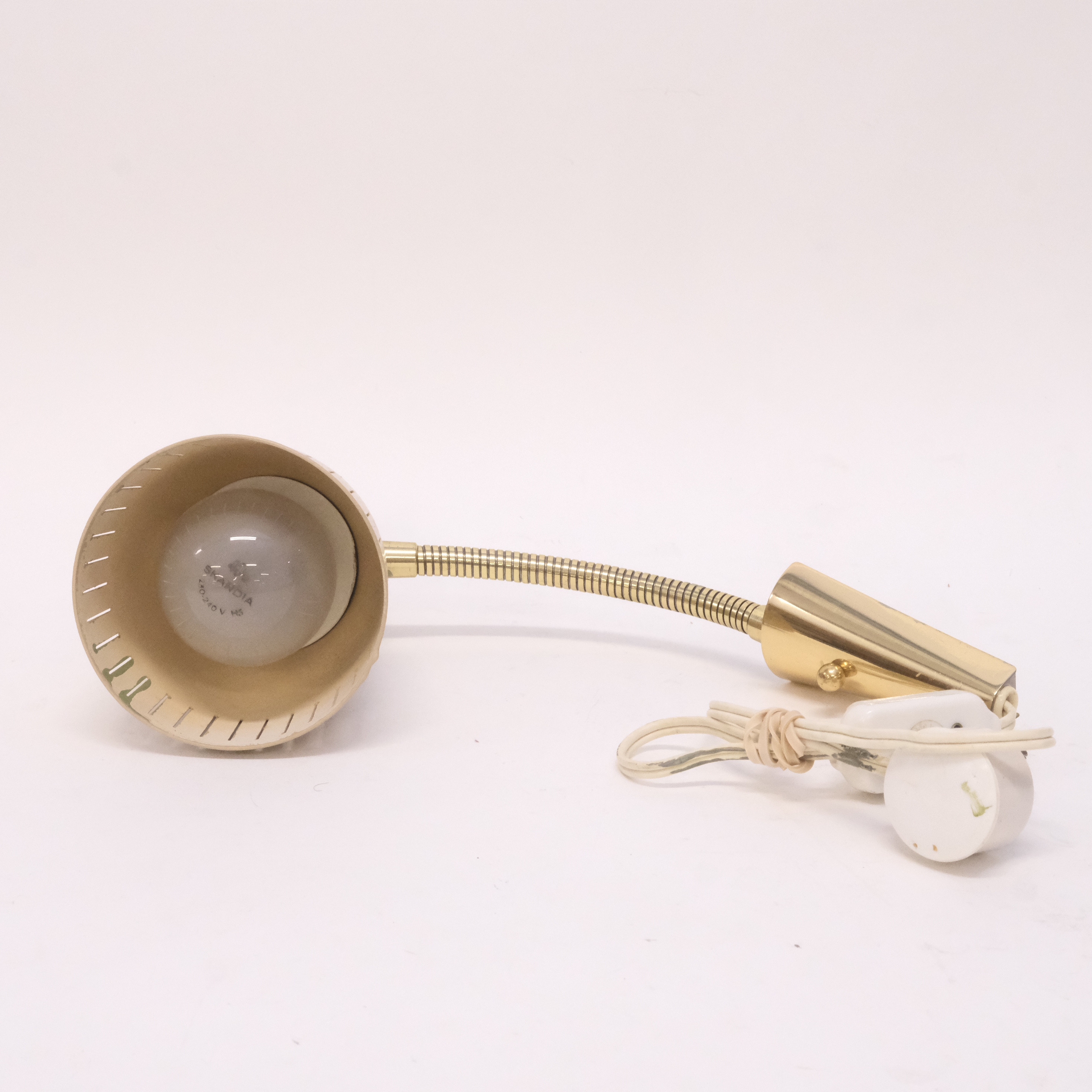 VÄGGLAMPA, FALKENBERGS BELYSNING, 1950/60-TAL.