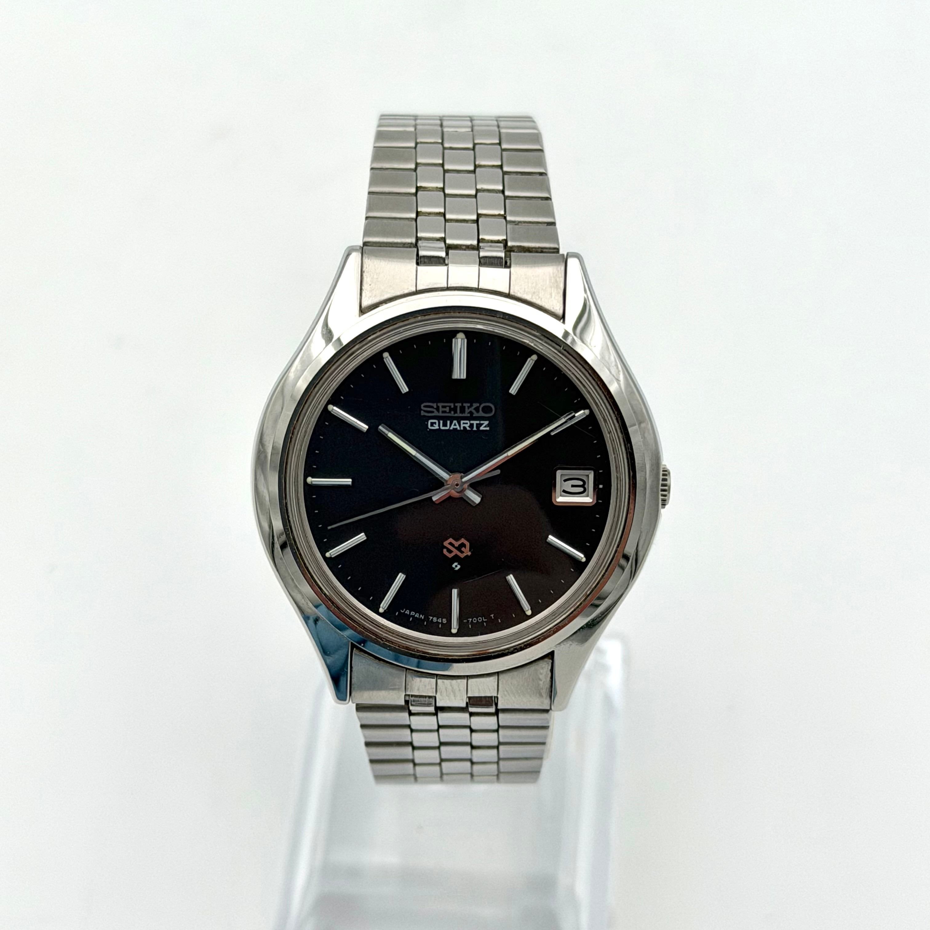 SEIKO 7545-7000 A1, armbandsur, 1970/80-tal, quartz, stål.