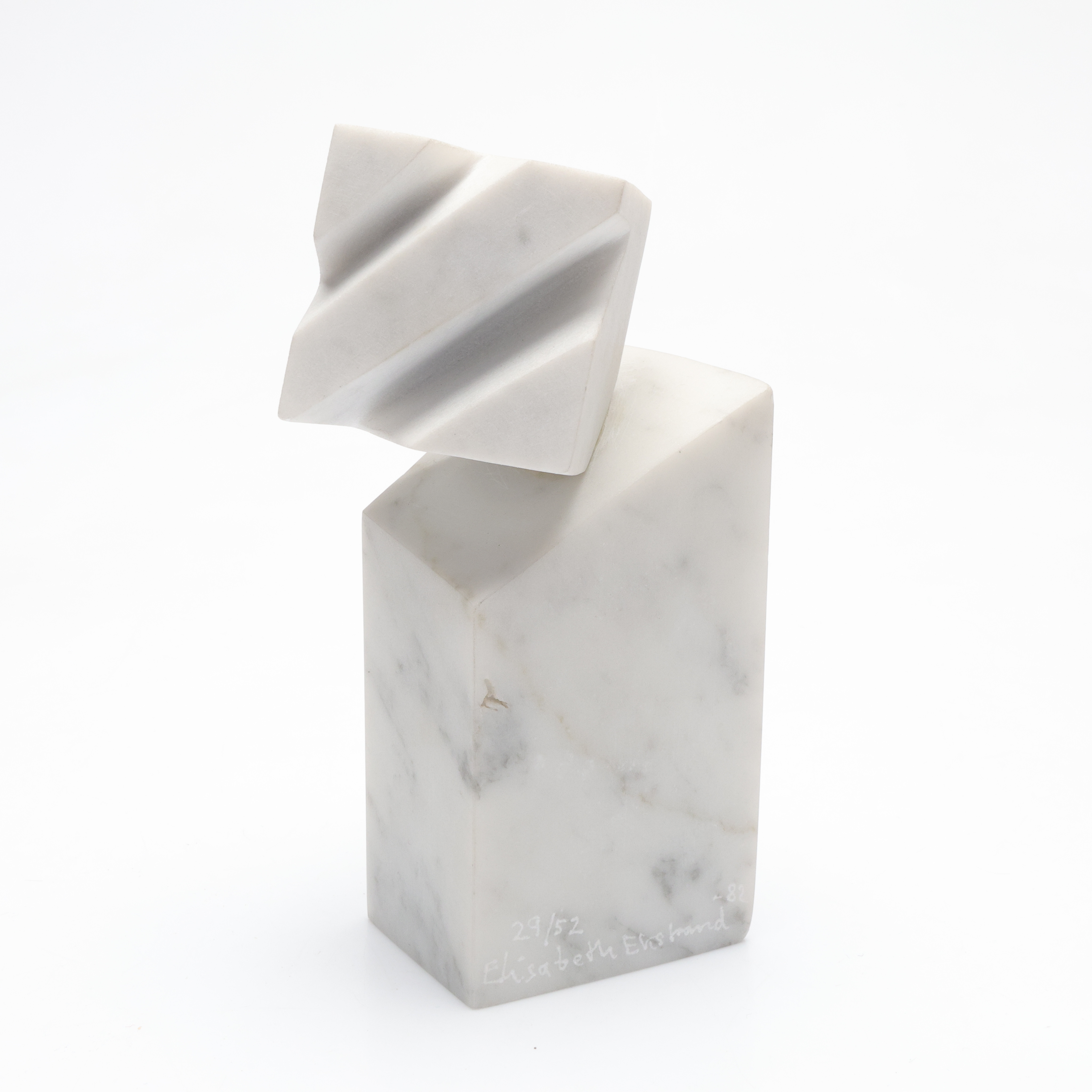 ELISABETH EKSTRAND. Skulptur, marmor, signerad och daterad 82, numrerad 29/52.