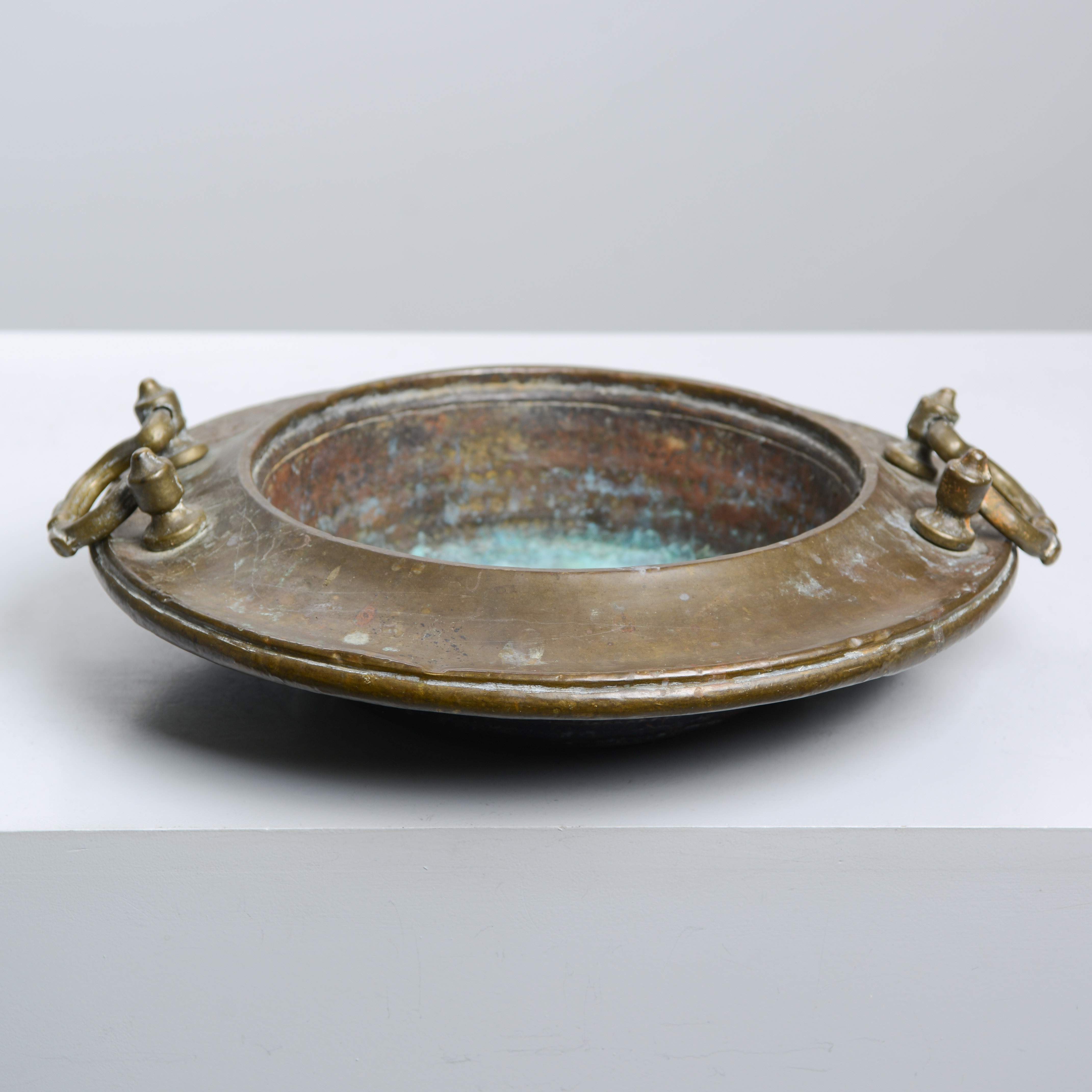VÄRMEFAT/ELDFAT, brons & mässing, 1800-tal.